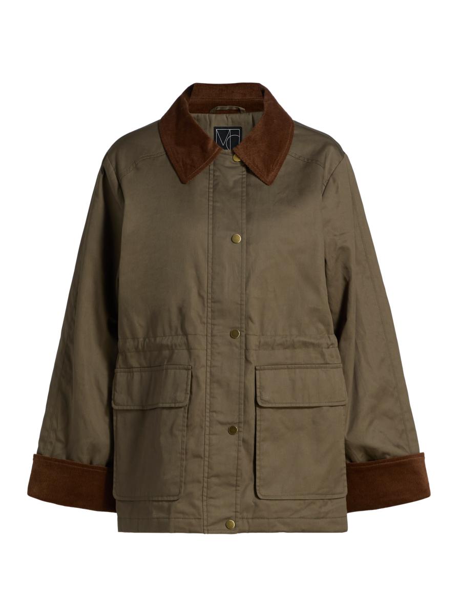 Mercer Collective Women's Cinched Barn Jacket In Green