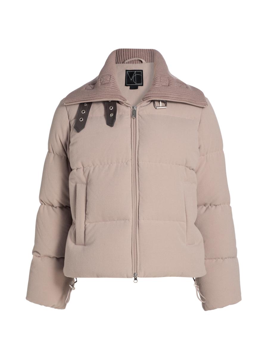 Mercer Collective Women's Quilted Down Puffer Jacket In Brown