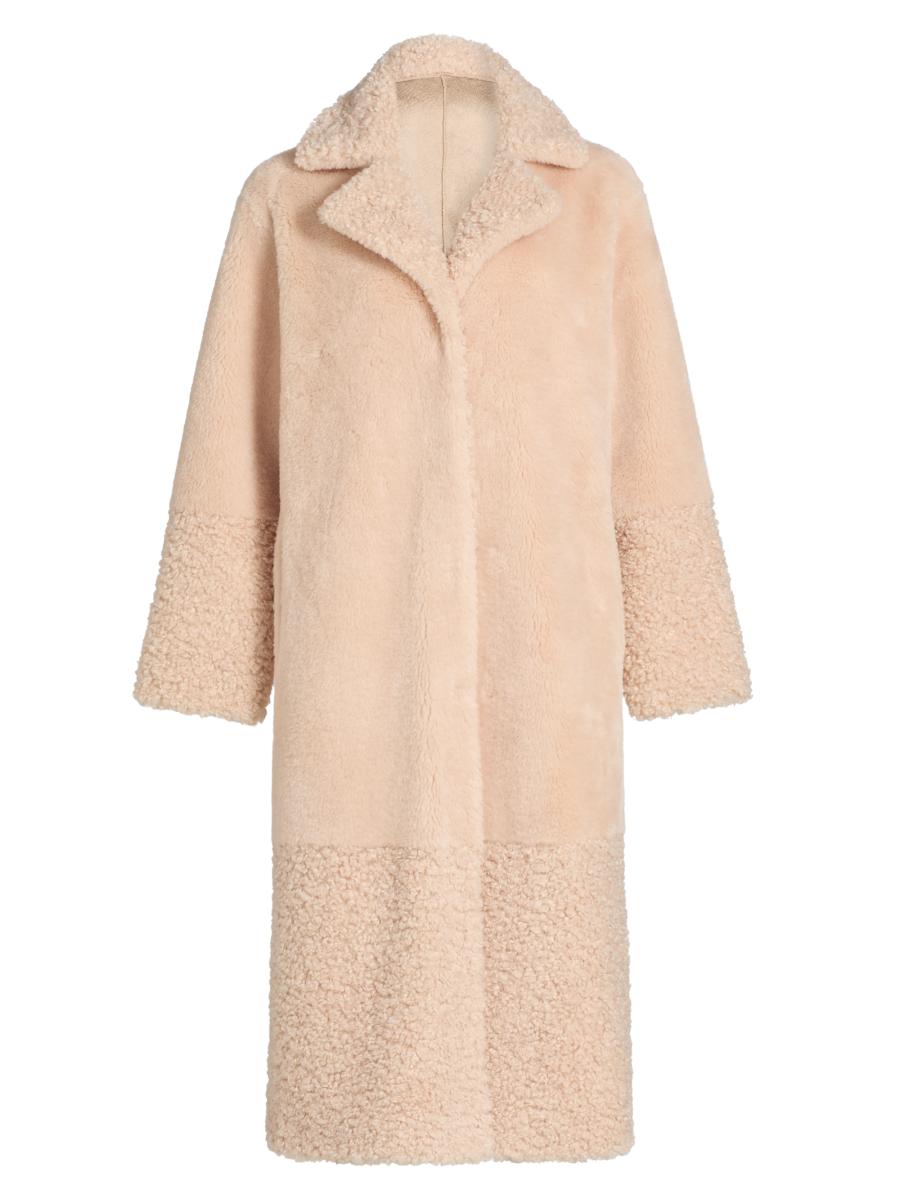 Mercer Collective Women's Faux Fur Coat In Sand