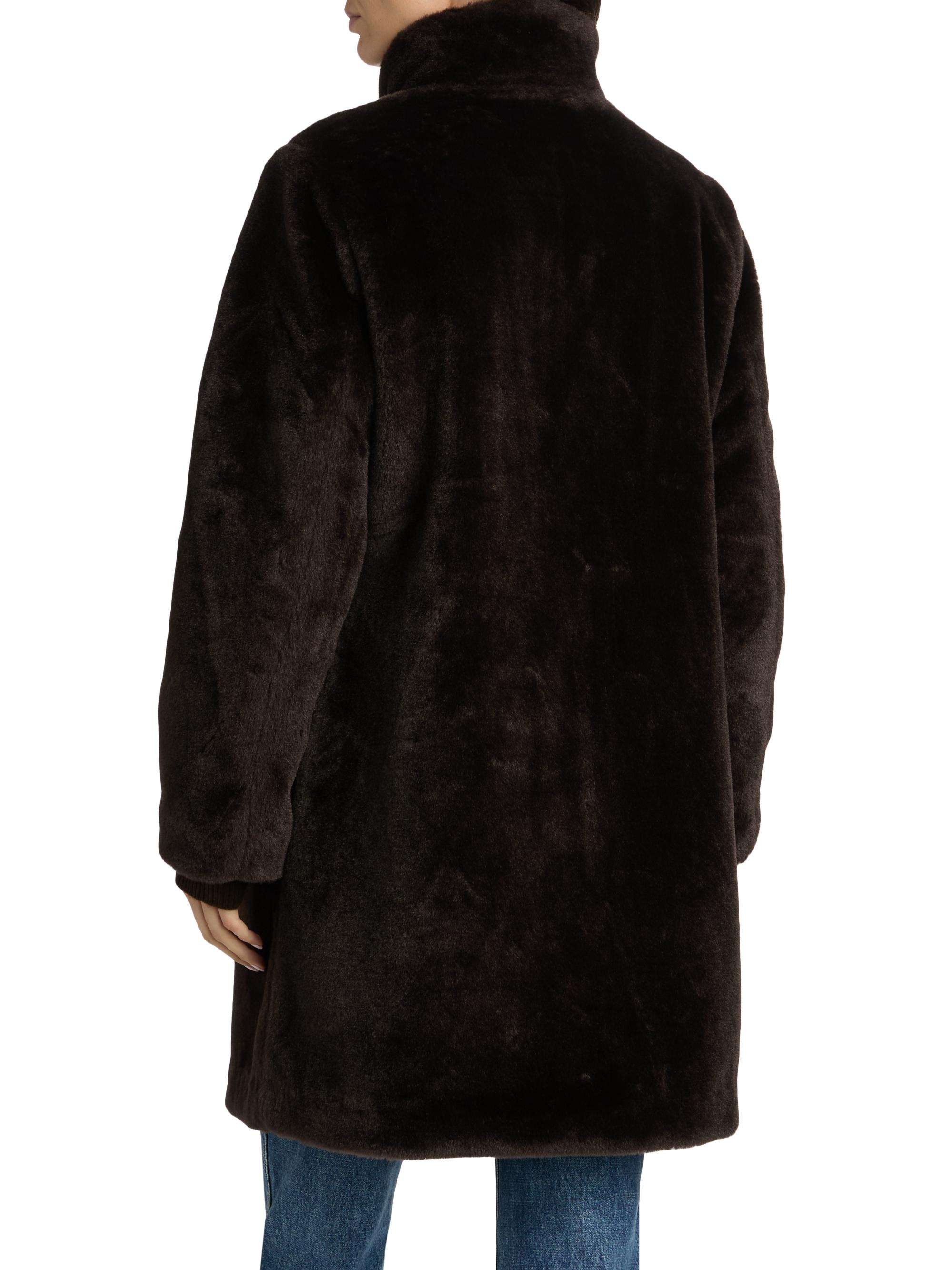 Mercer Collective Faux-Fur Long Coat | Saks Fifth Avenue