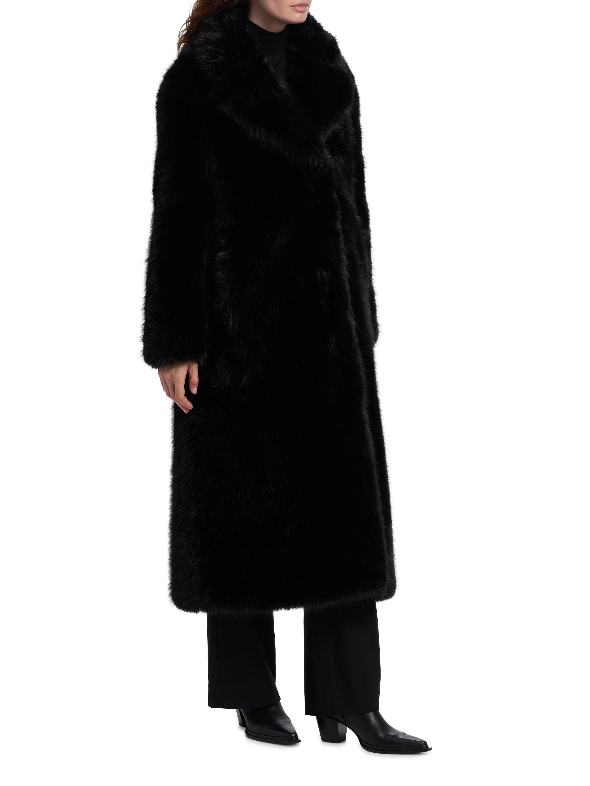 Mercer Collective Mink Stripe Faux-Fur Coat | Saks Fifth Avenue