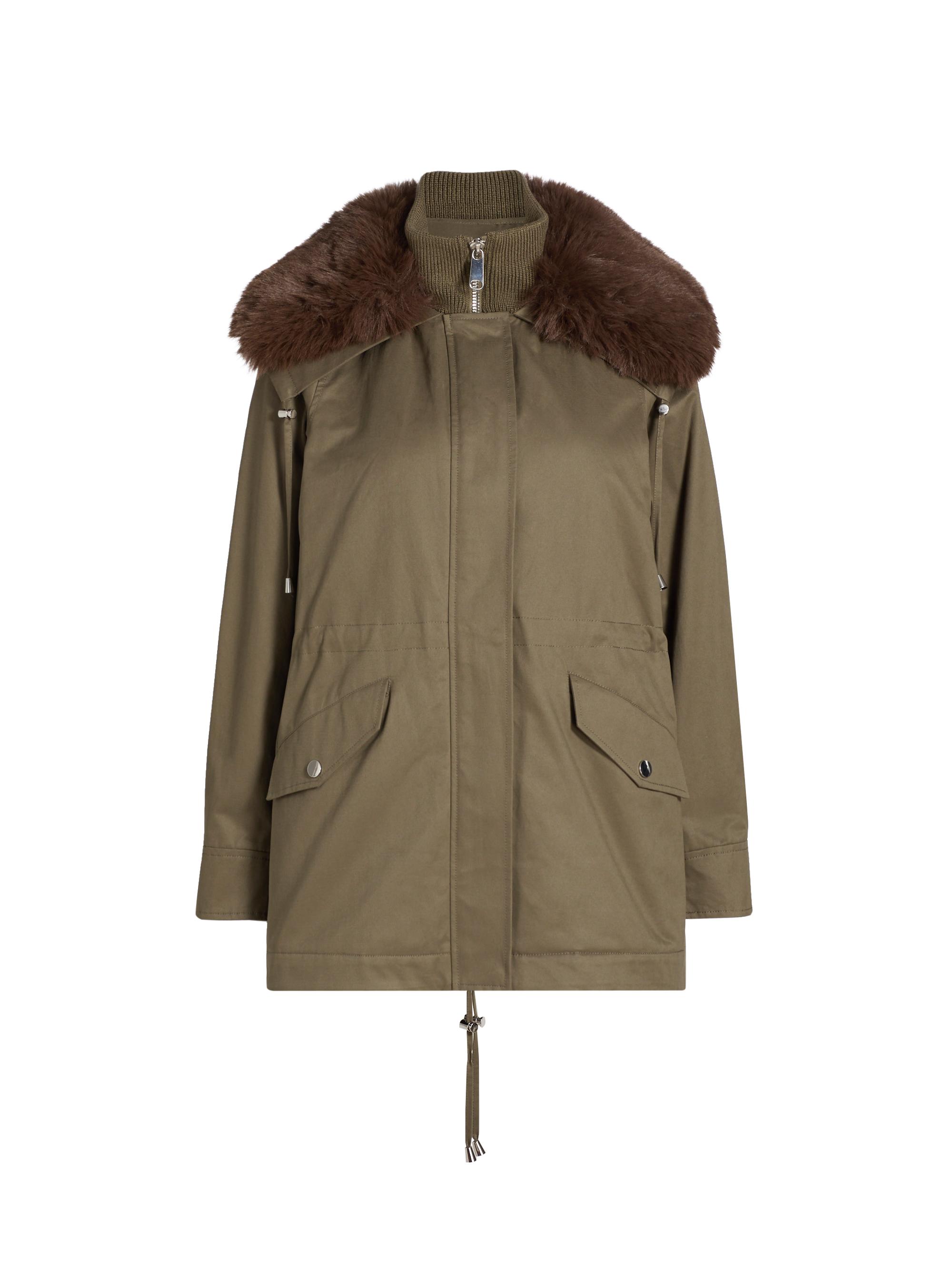 Mercer Collective Versatile 2-in-1 Faux Fur-Trim Hooded Parka