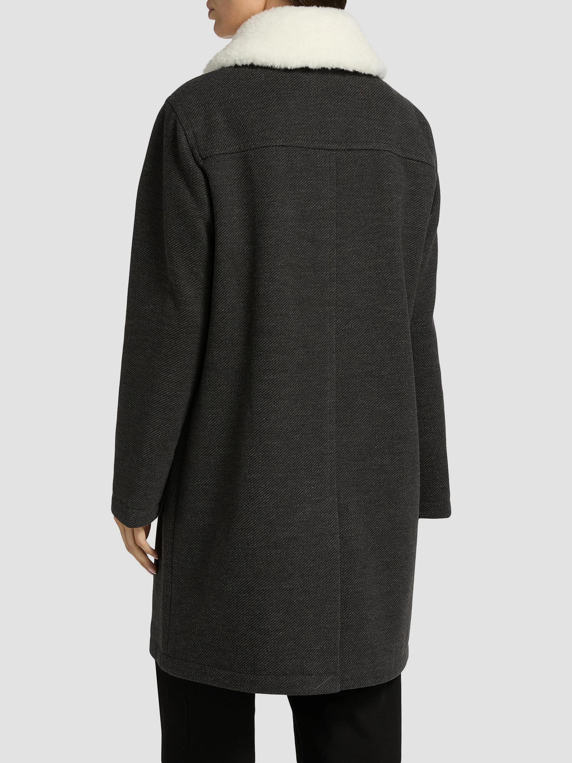 Mercer Collective Faux-Fur Collar Car Coat | Saks Fifth Avenue