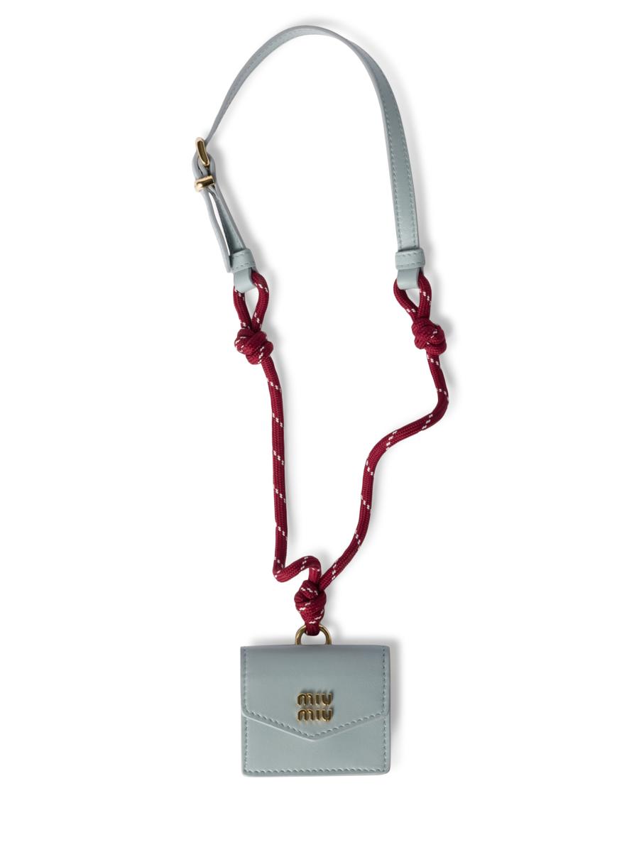 小物 miu.miu.1122 Miu Miu: Women's Aventure Nappa Leather Top-Handle Bag (Briarwood