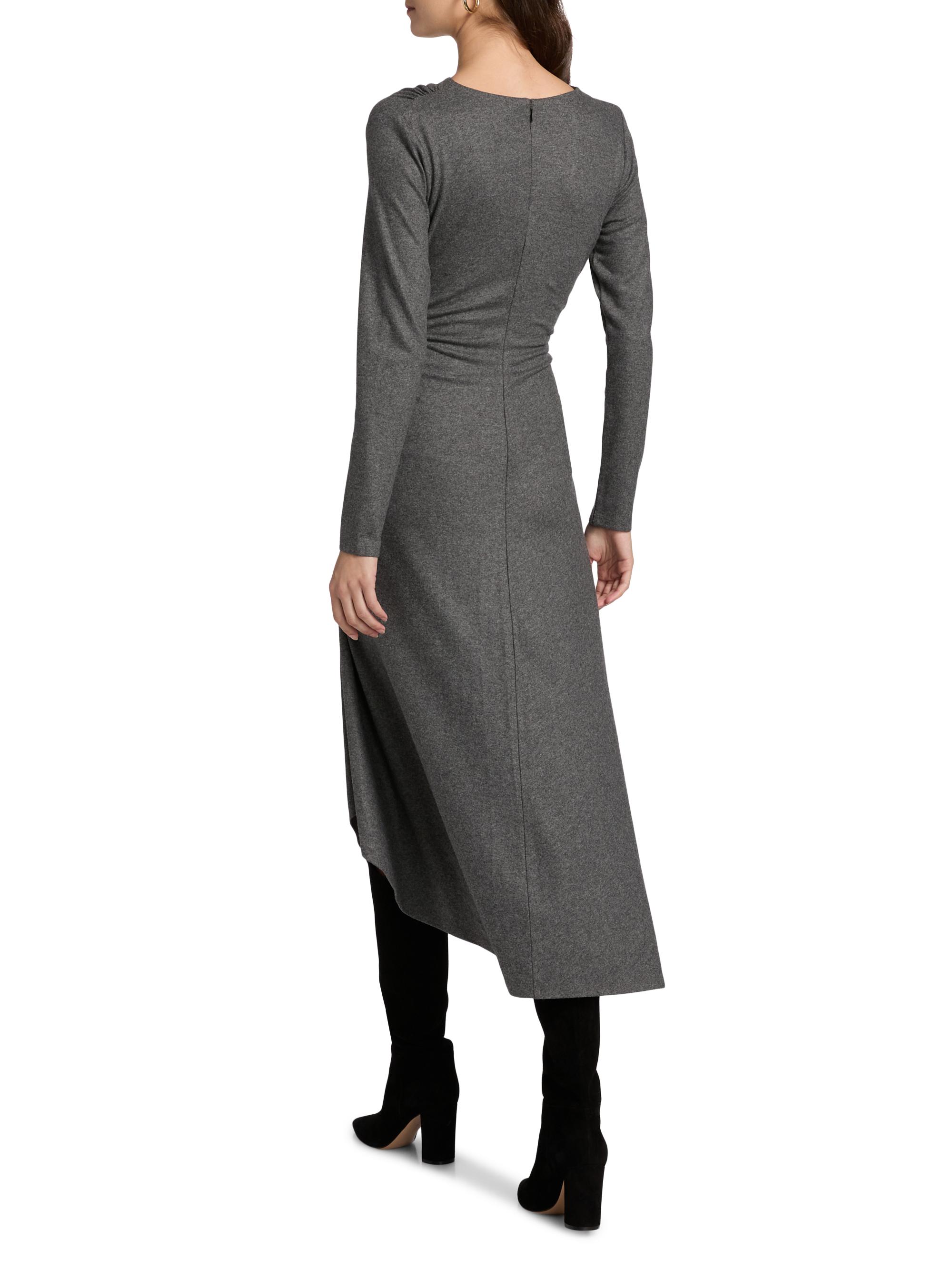 Bar III Heathered Ruched Dress main image 1