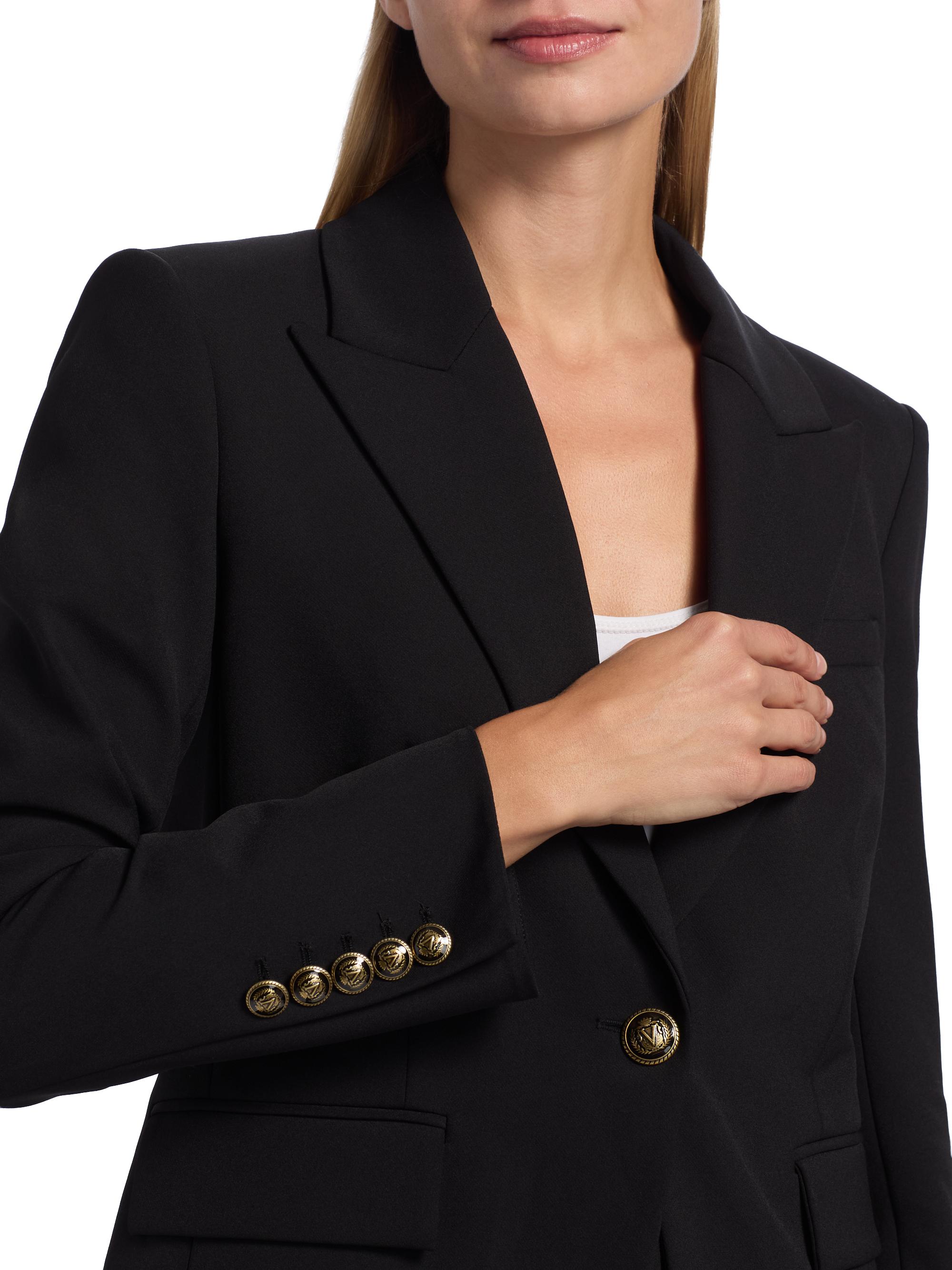 Veronica Beard Naira Peak Lapel Dickey Jacket | Saks Fifth Avenue