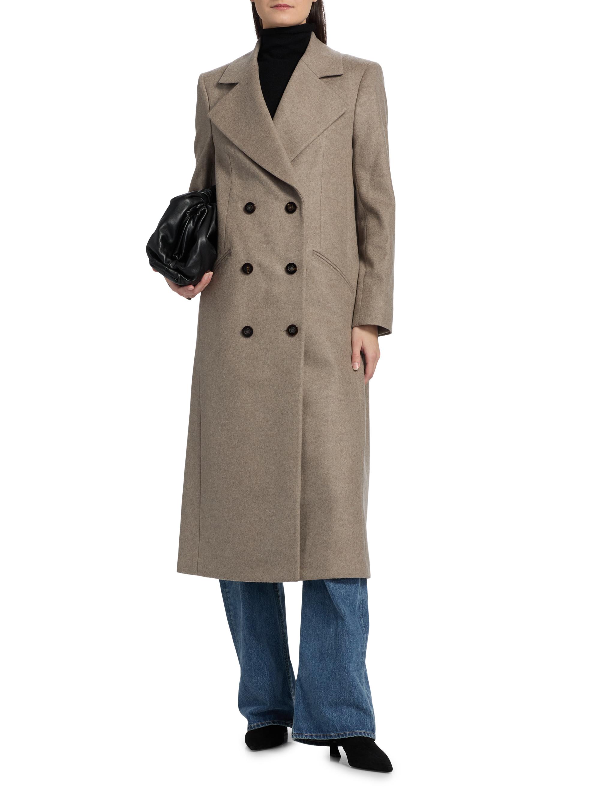 Veronica Beard Seth Wool-Cashmere Dickey Coat | Saks Fifth Avenue