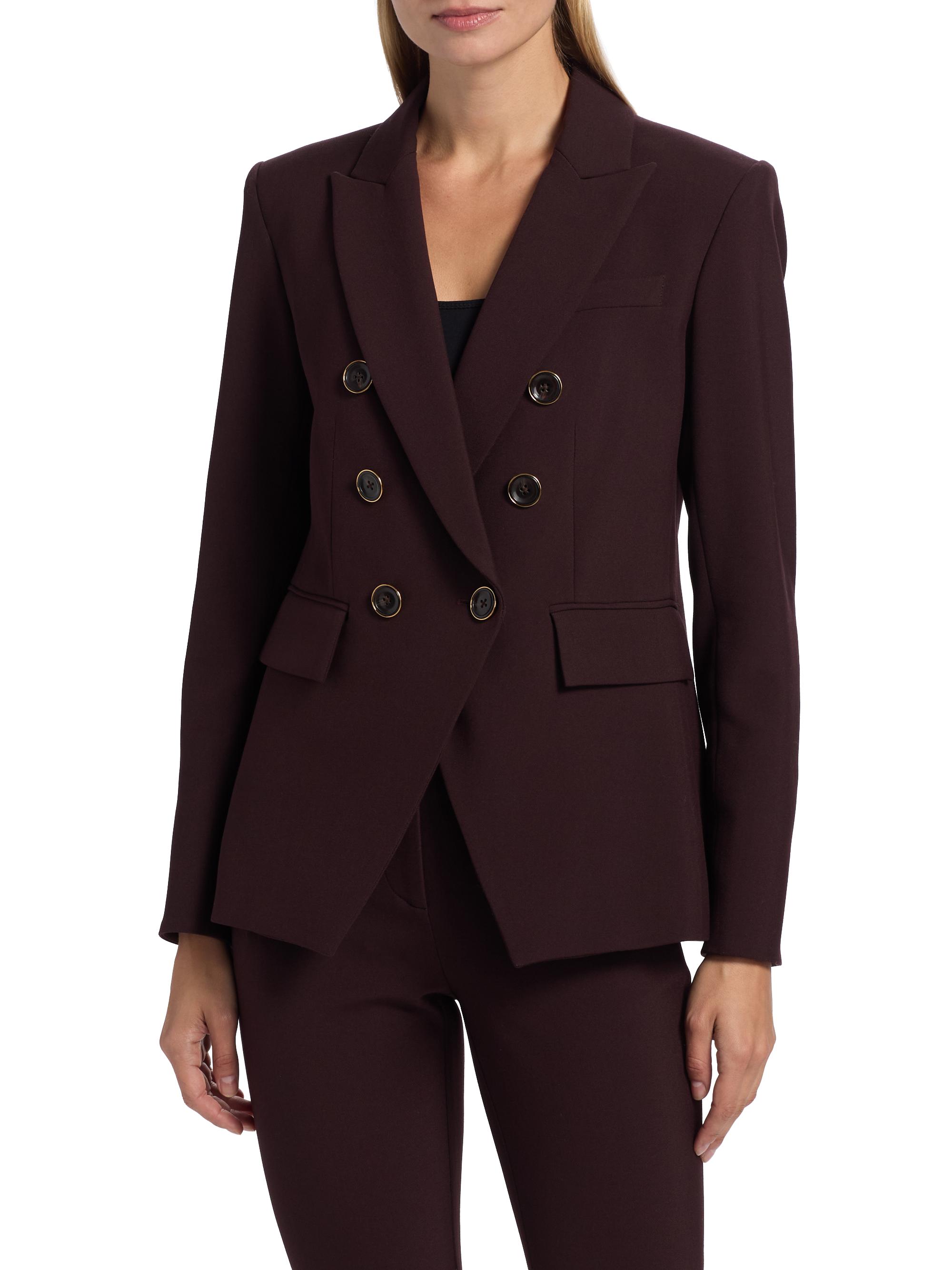 専用 渋谷 Time is on BUTTON DOUBLE BREASTED Kyomi Double-Breasted Blazer in Midnight | L'AGENCE