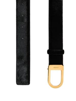 Khaite Saddle Calf Hair Belt | Saks Fifth Avenue display picture 1