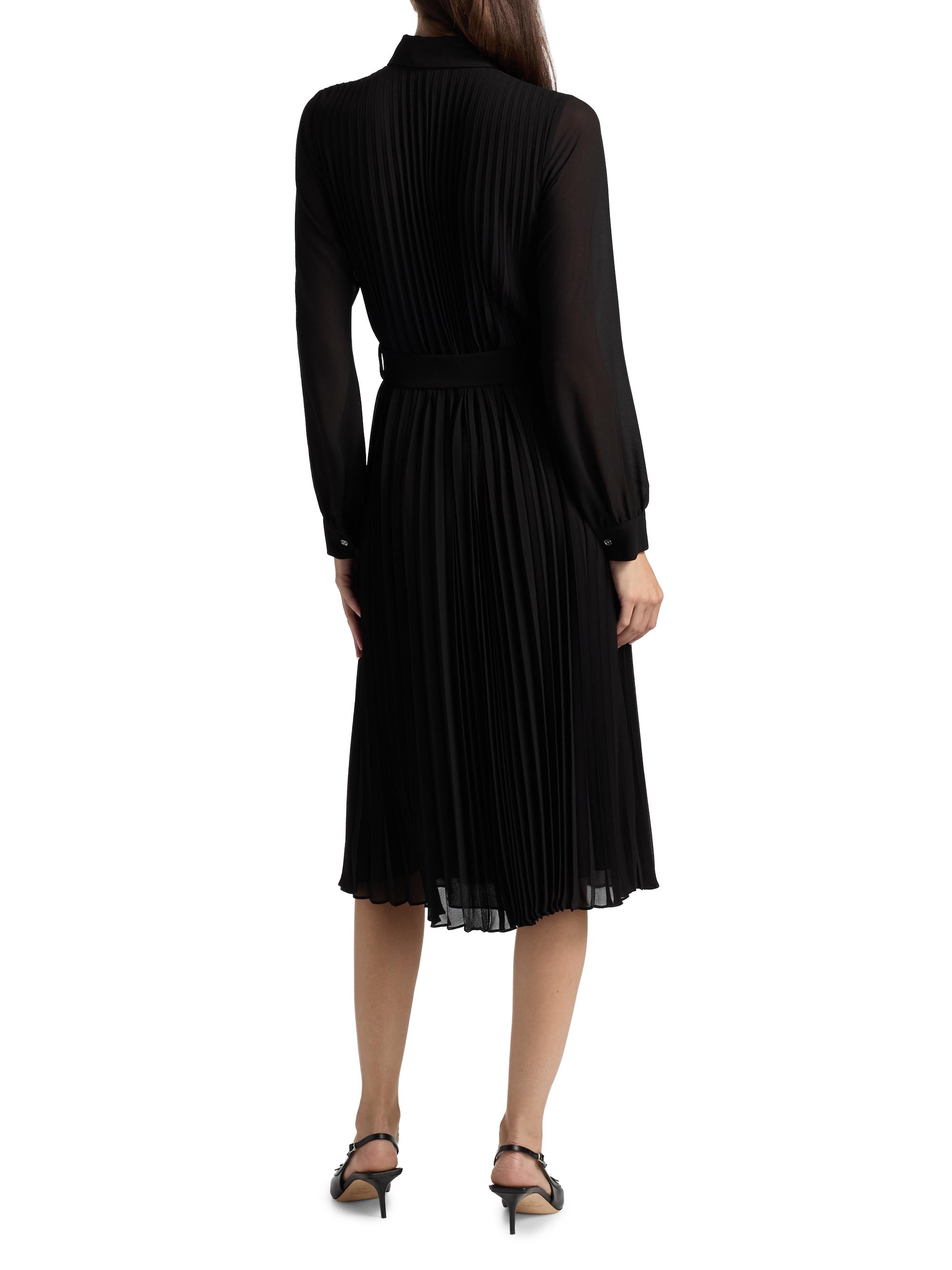 MICHAEL Michael Kors Pleated Midi-Shirtdress | Saks Fifth Avenue