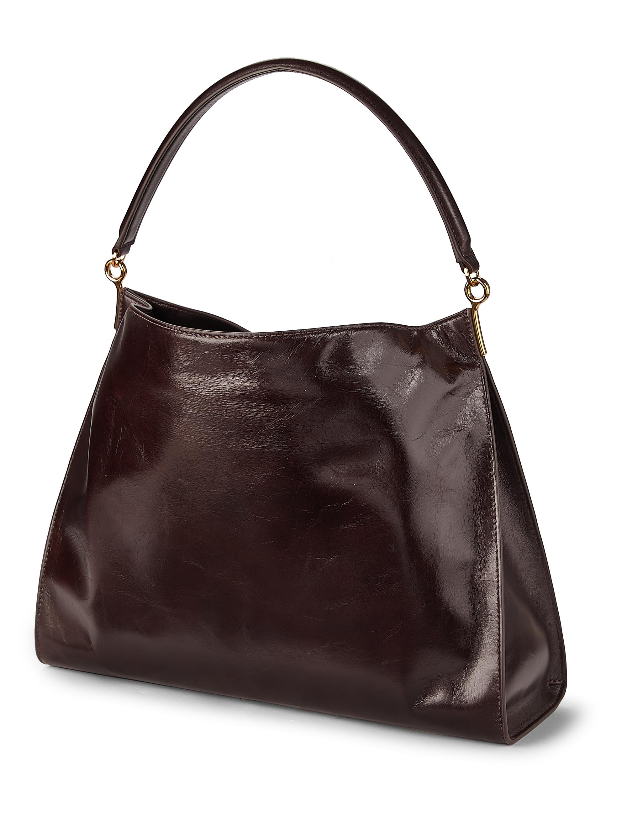 Veronica Beard Vida Leather Shoulder Bag Saks Fifth Avenue