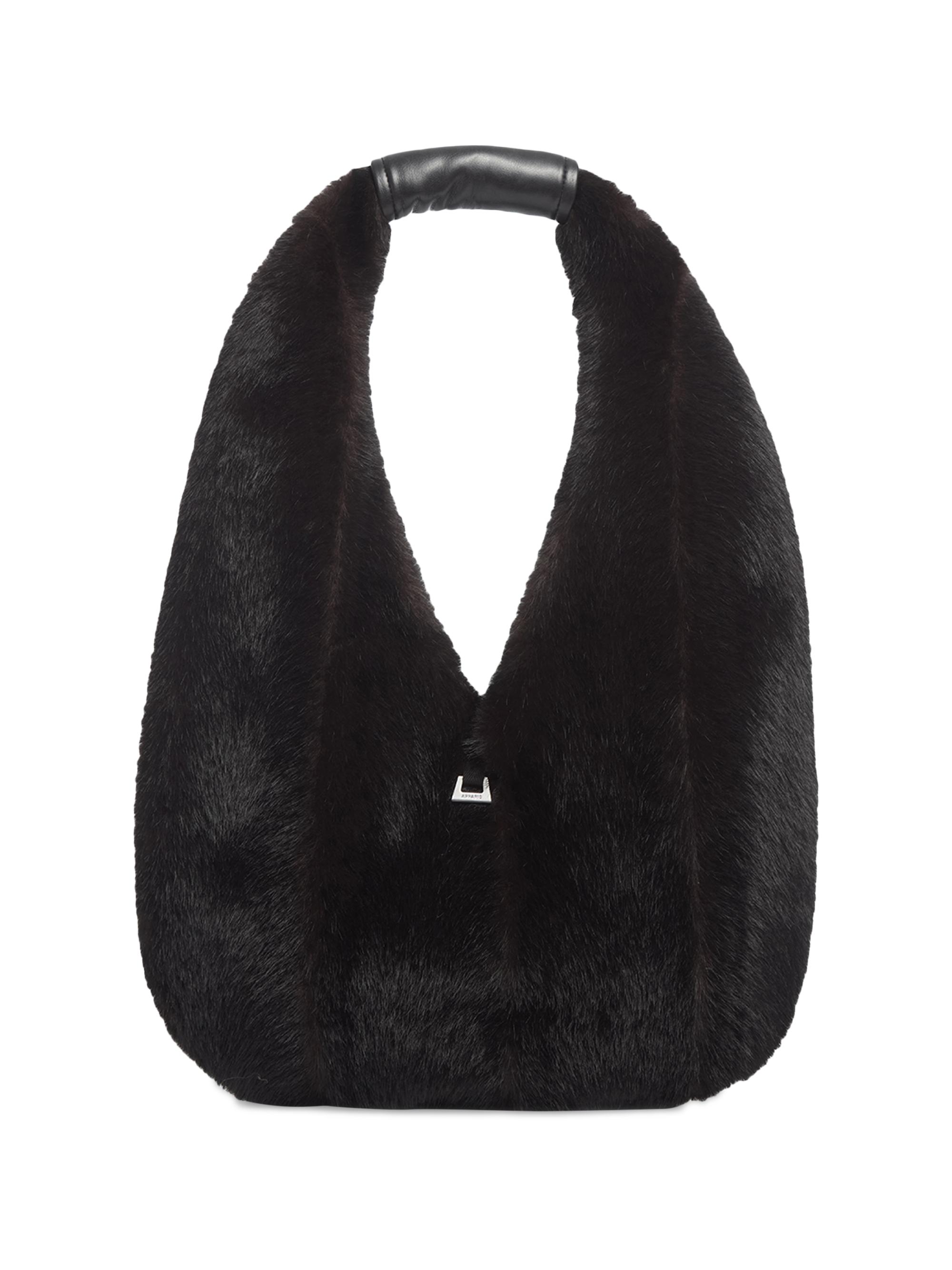 Janie Feathered Shoulder Bag