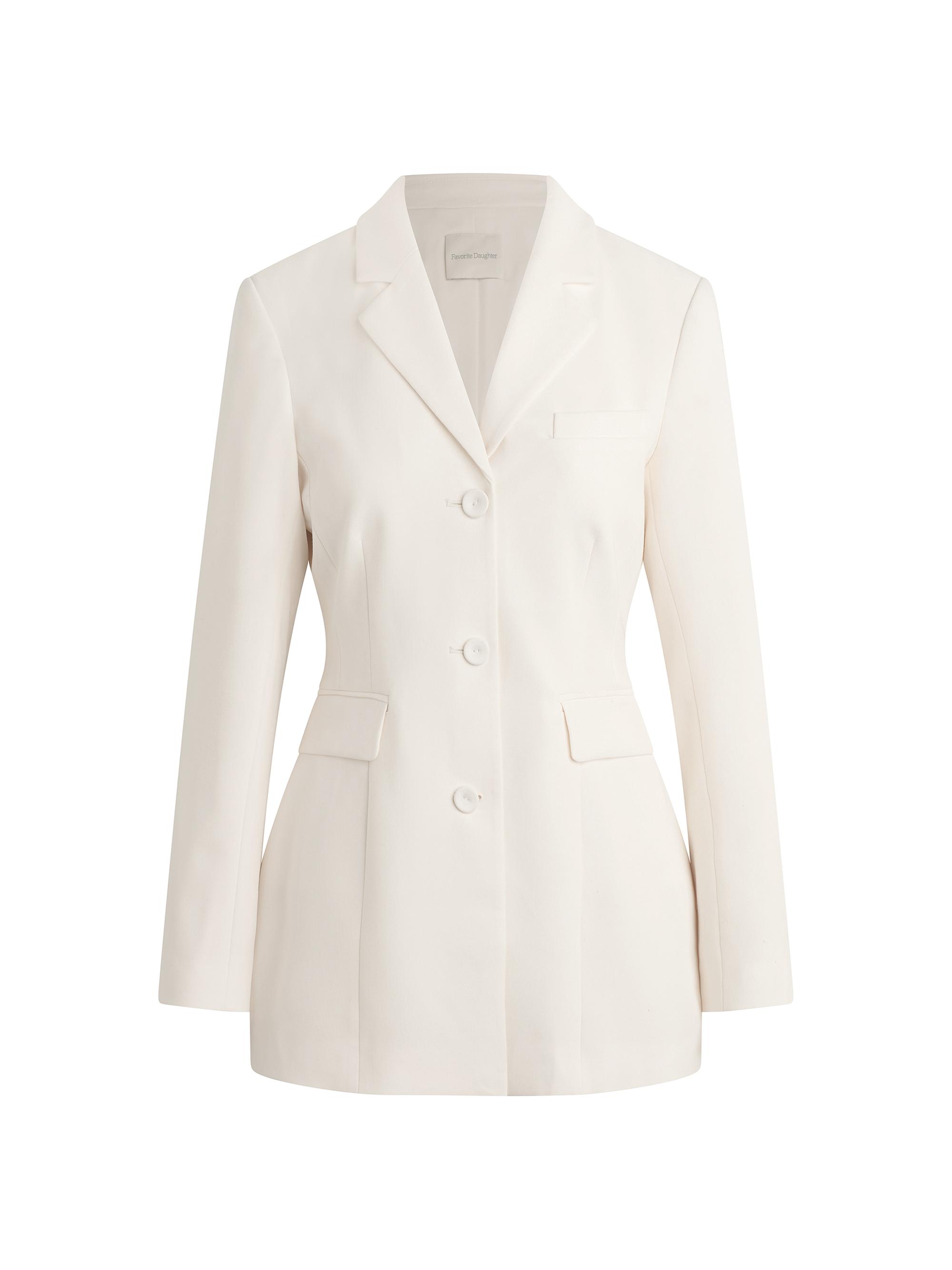 Favorite Daughter Women's The Elizabeth Tailored Stretch Woven Jacket -