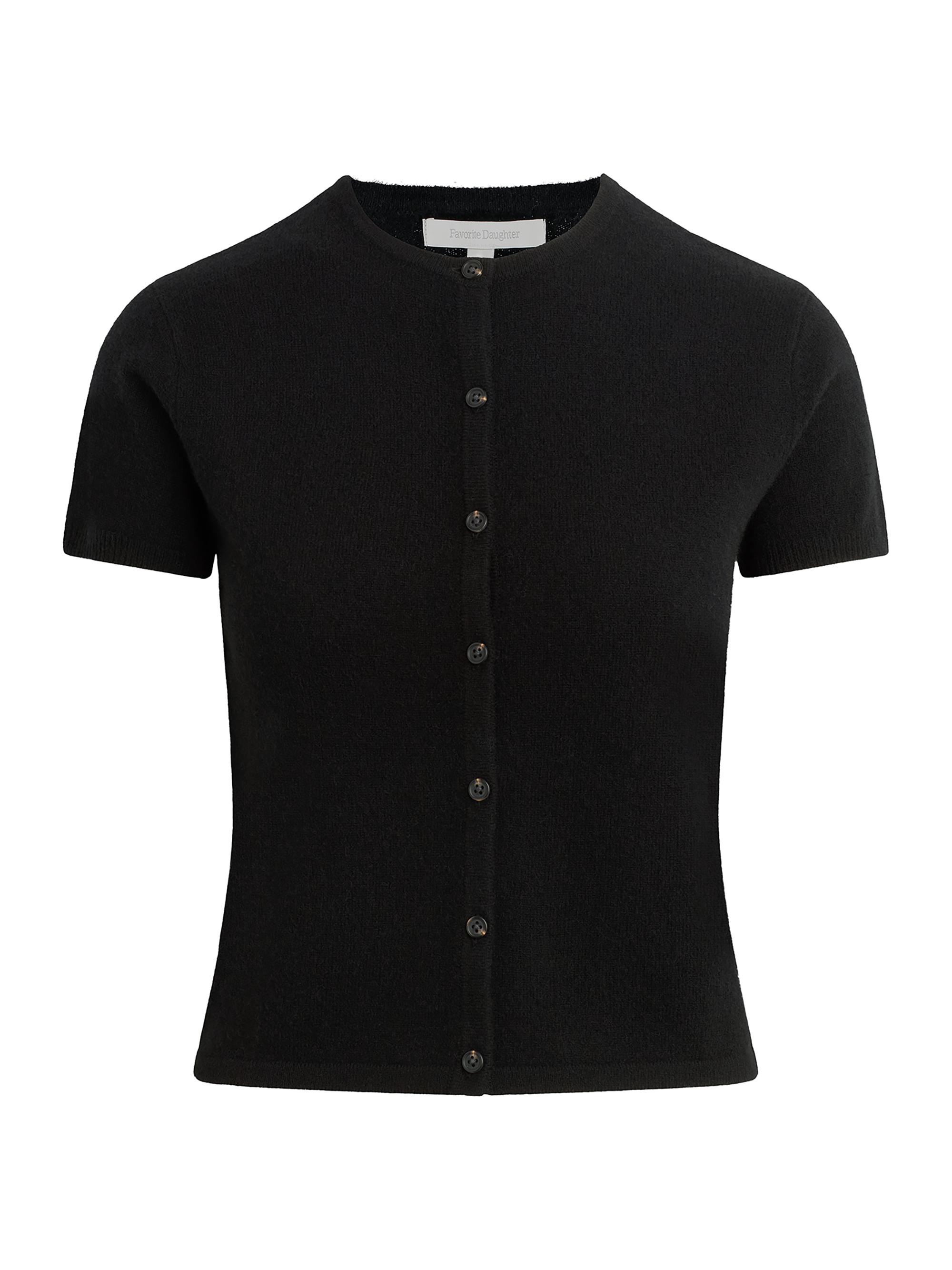 DÔEN Anisa Short-Sleeve Cardigan | Saks Fifth Avenue