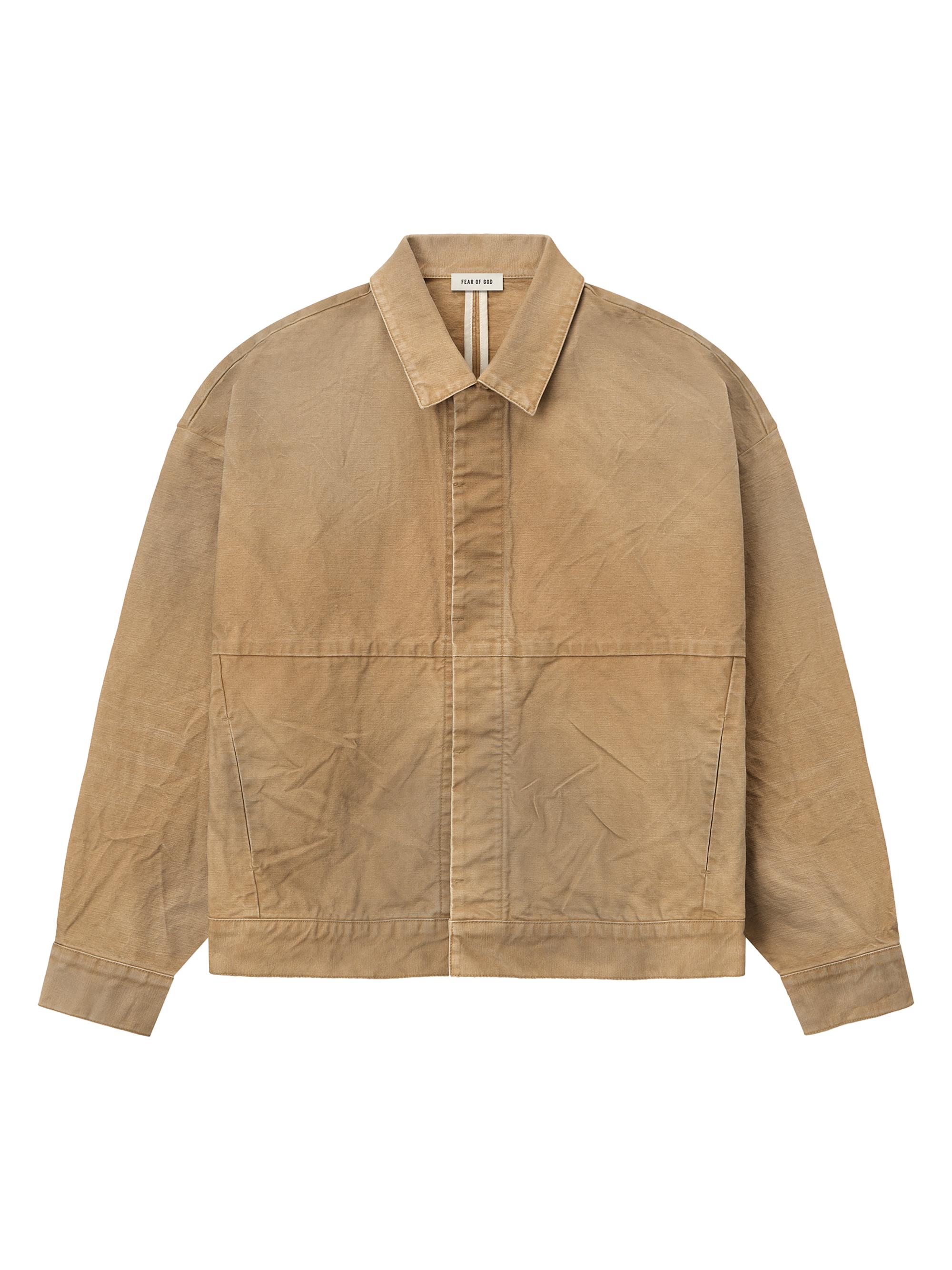 Fear of God Men's Washed Cotton Utility Jacket - Washed Canyon