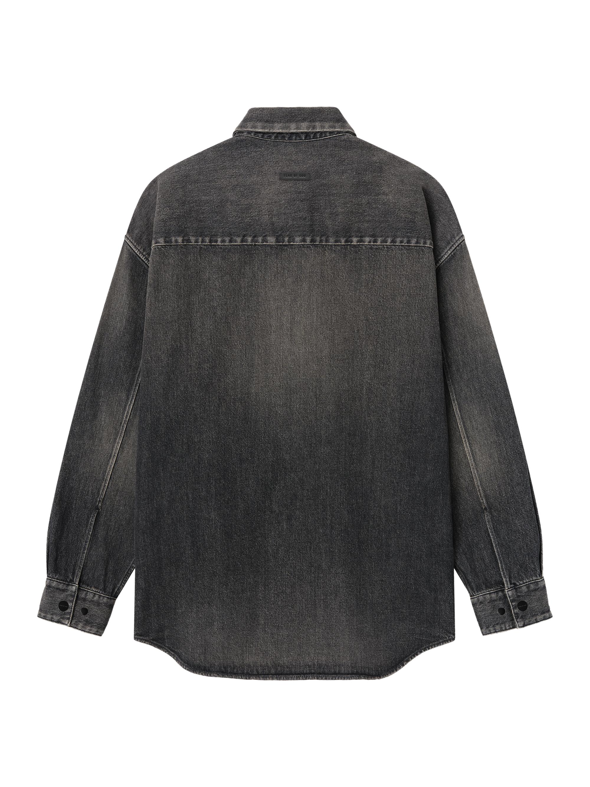 Fear of God Snap-Front Denim Overshirt | Saks Fifth Avenue
