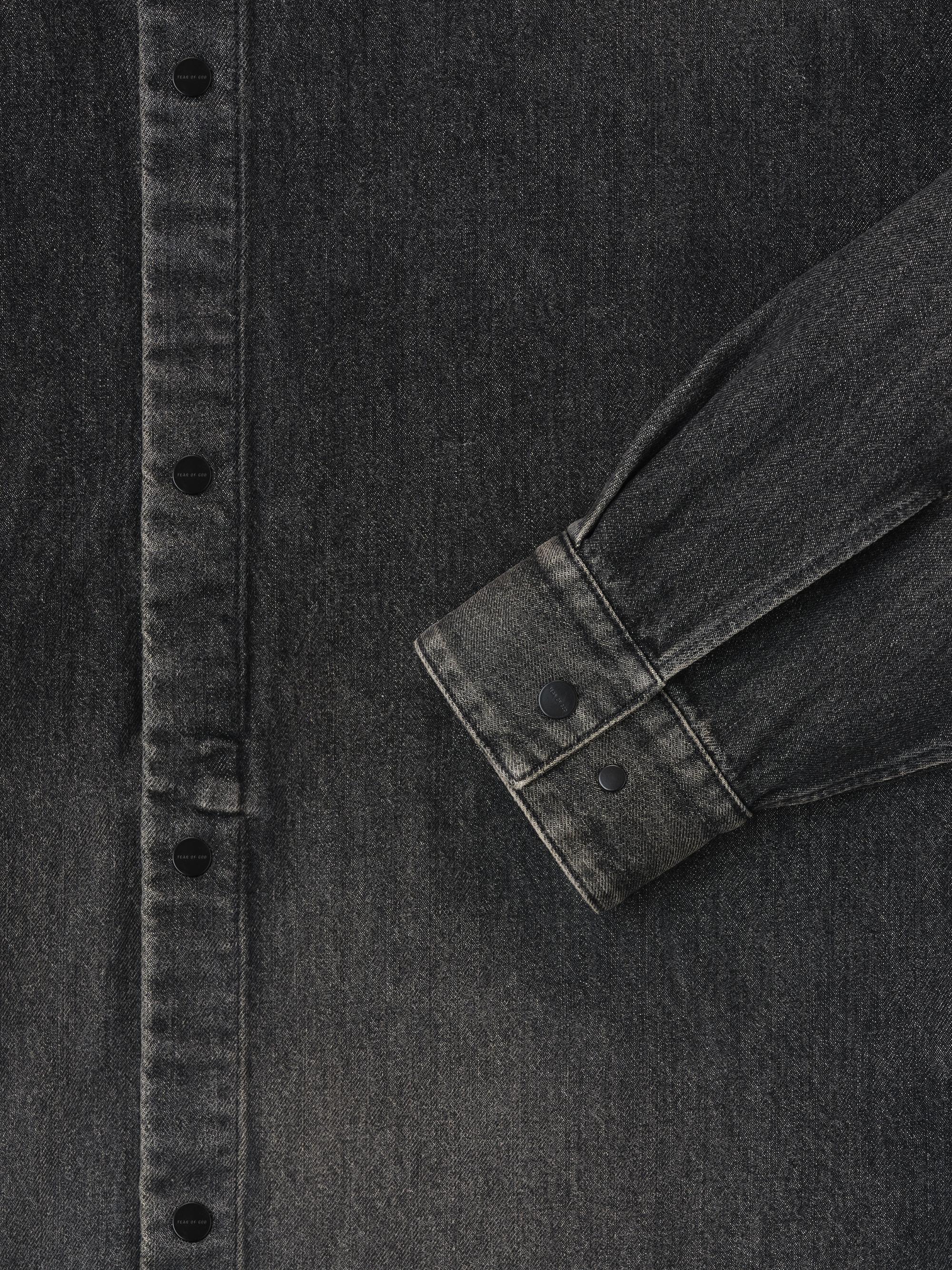 Fear of God Snap-Front Denim Overshirt | Saks Fifth Avenue