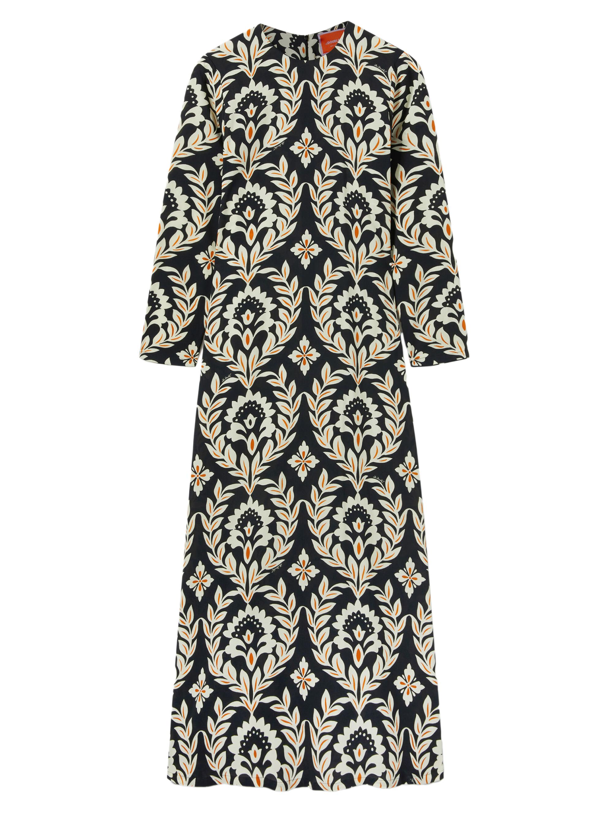 La DoubleJ Women's Long Sleeve Swing Dress - Black