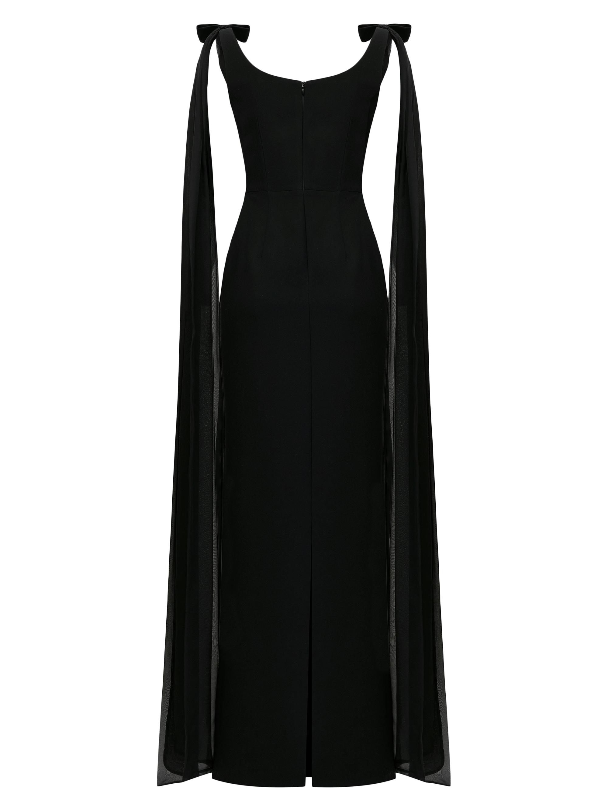 The New Arrivals Ilkyaz Ozel Morticia Cowlneck Gown | Saks Fifth