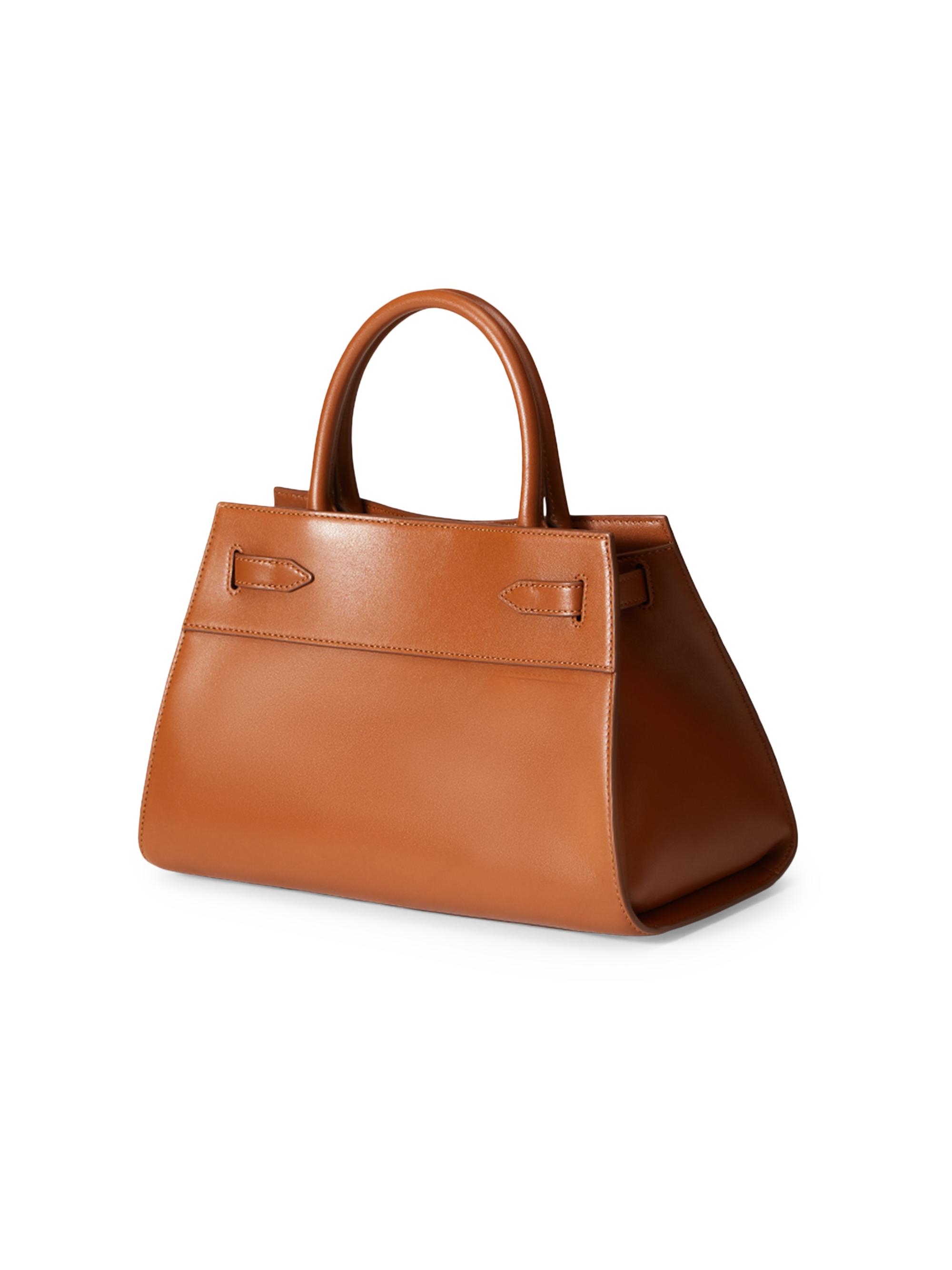 Veronica Beard Dash Leather Top Handle Bag | Saks Fifth Avenue