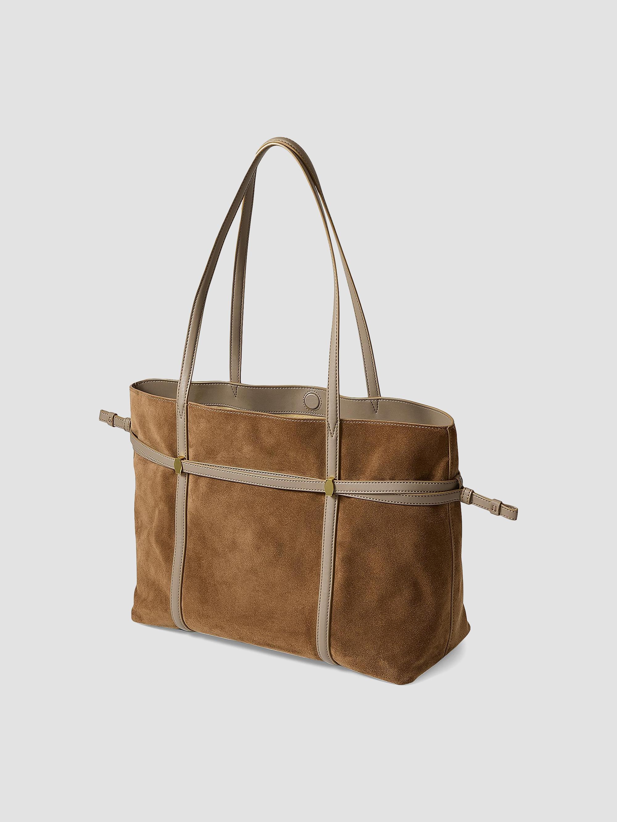 Veronica Beard Lasso Suede Tote | Saks Fifth Avenue