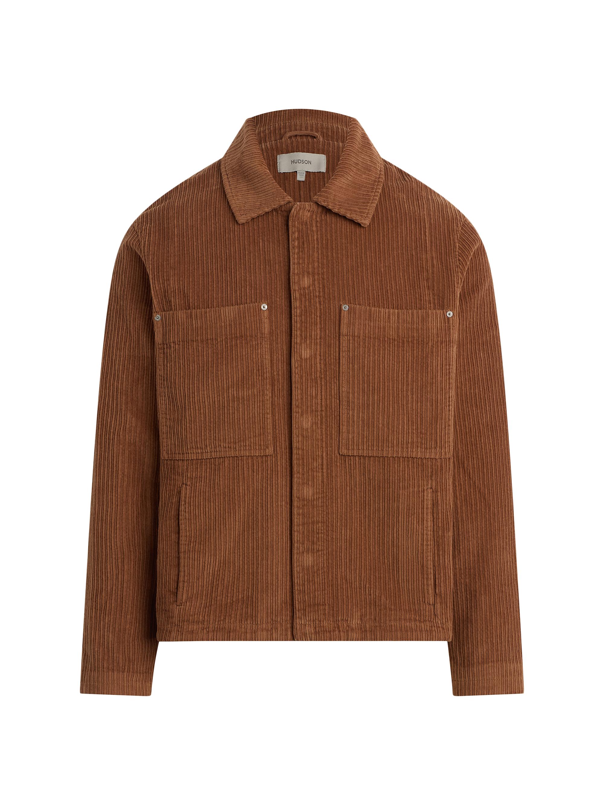 Hudson Jeans Men's Corduroy Worker Jacket - Toffee