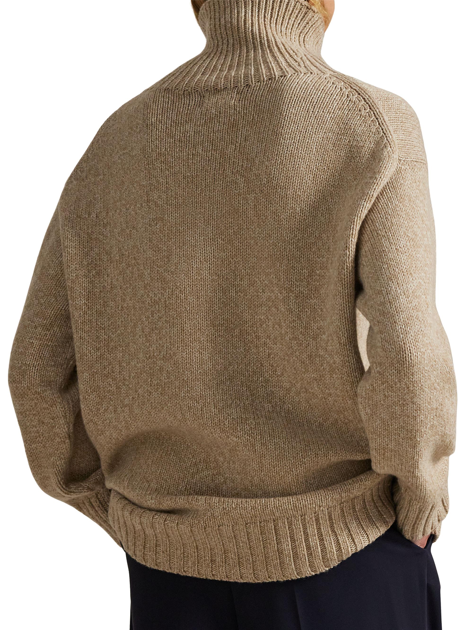 Polo Ralph Lauren Oversized Wool-Cashmere Sweater | Saks Fifth Avenue