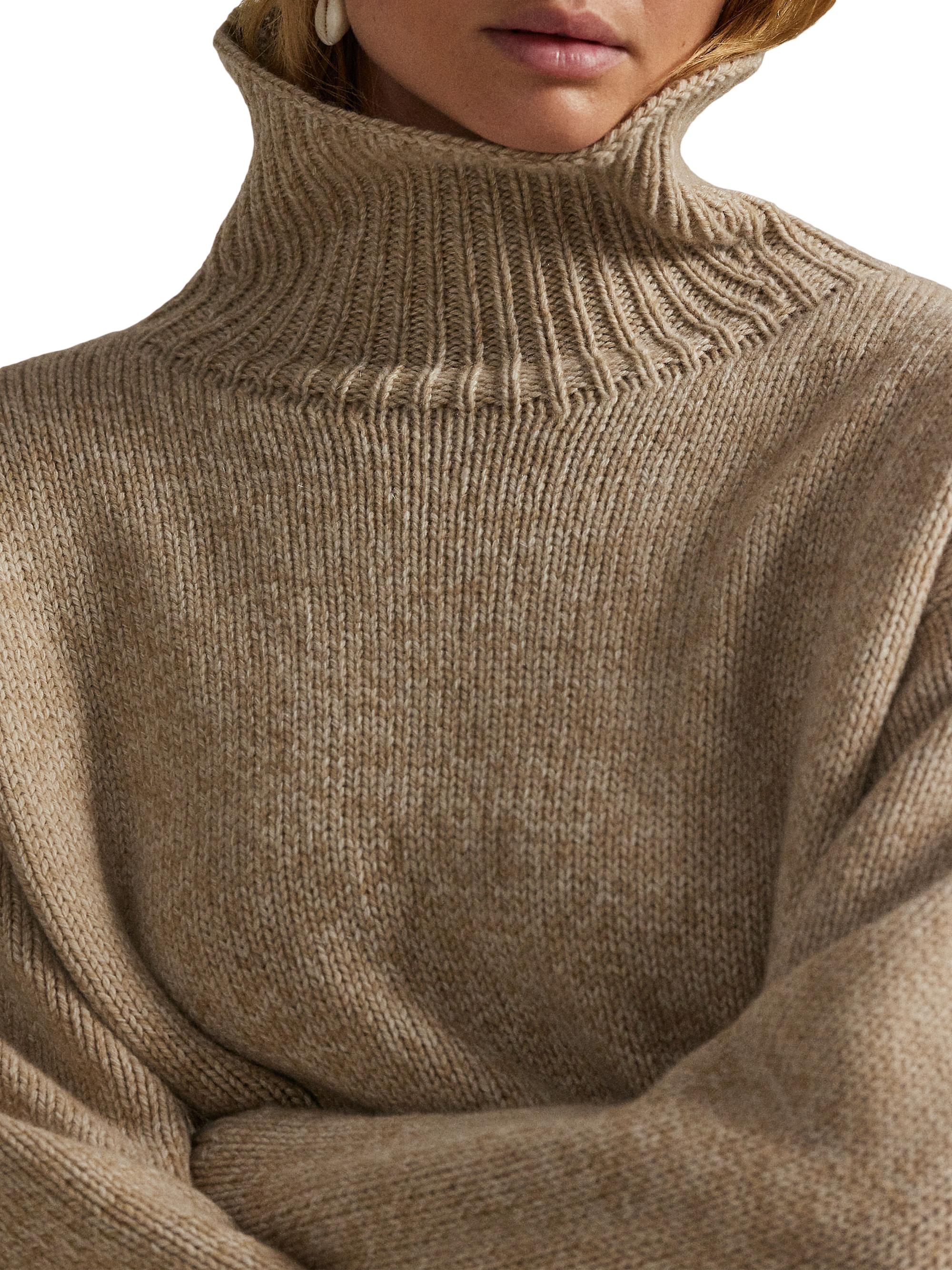 Polo Ralph Lauren Oversized Wool-Cashmere Sweater | Saks Fifth Avenue