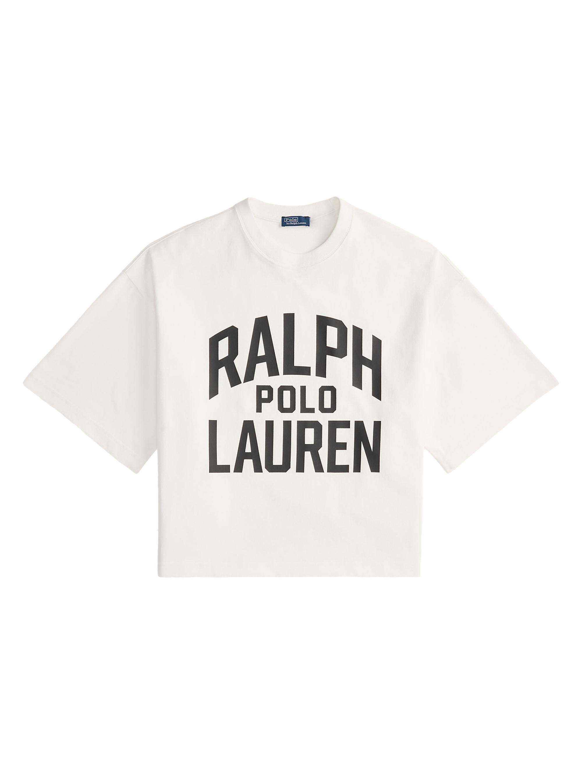 Polo Ralph Lauren Women's Boxy Logo T-Shirt - White