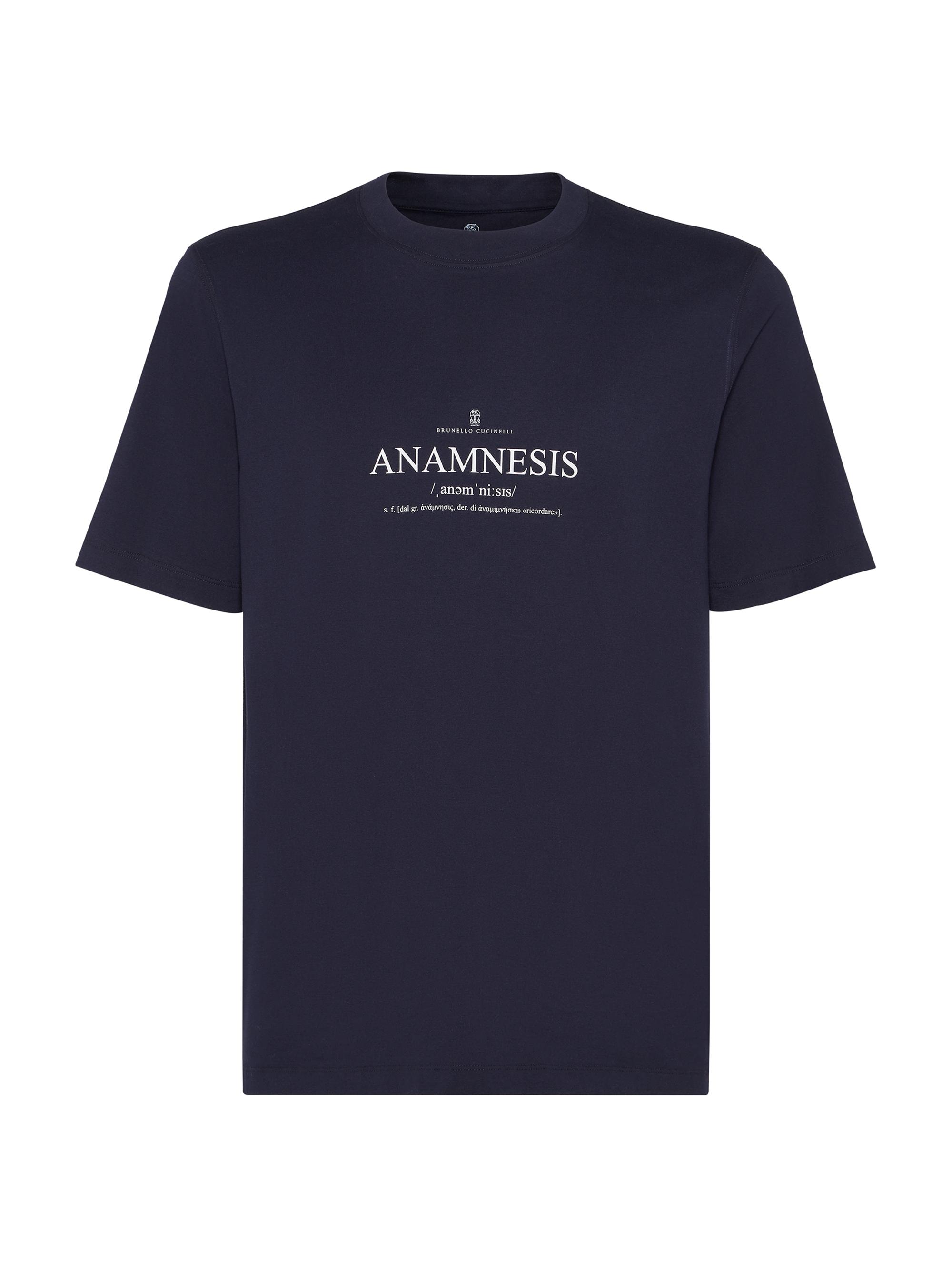 【BRUNELLO CUCINELLI】 Tシャツ・カットソー パープル系 Brunello Cucinelli - Purple Regular Fit Double Layer T-Shirt