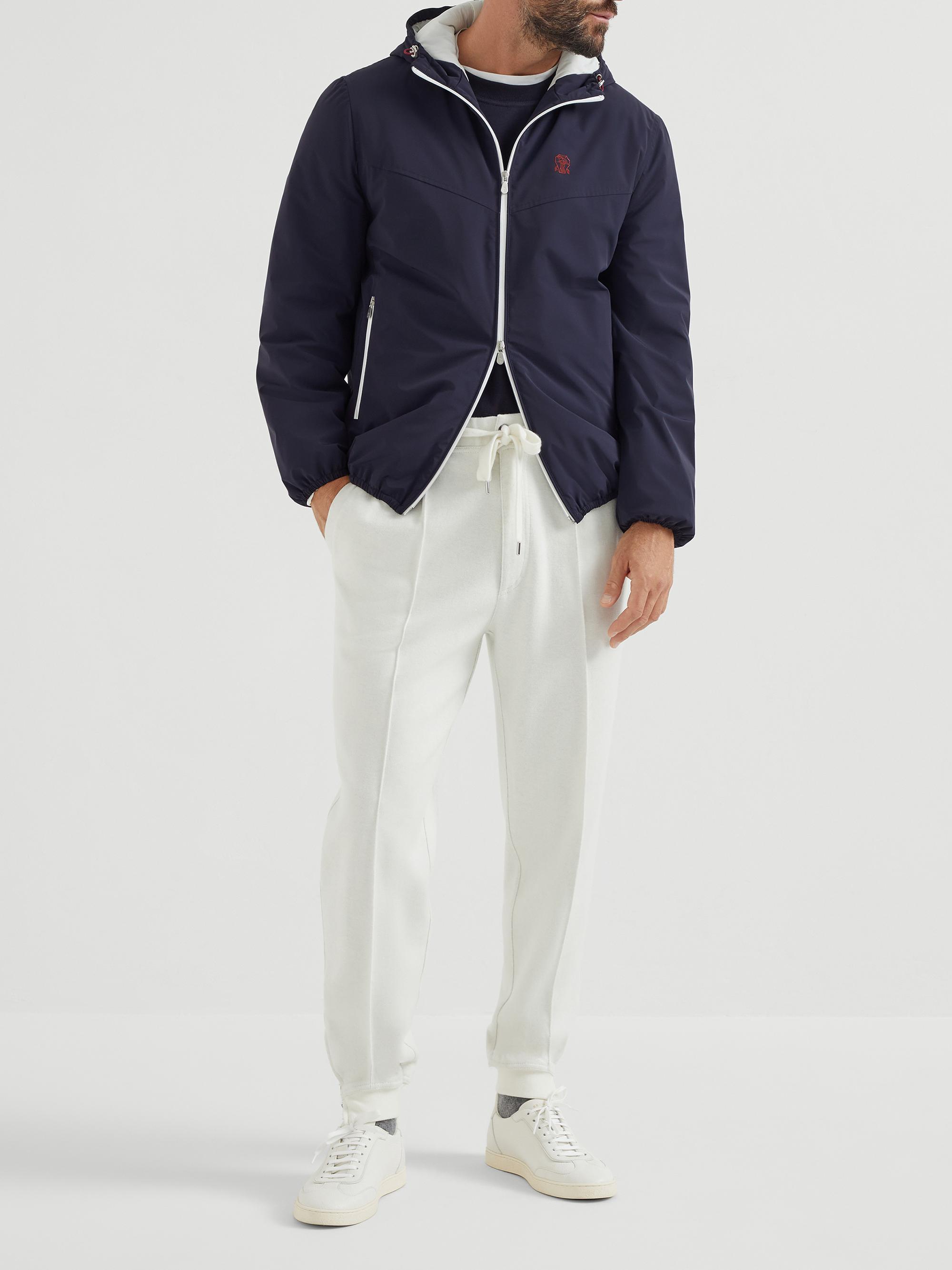 BRUNELLO CUCINELLI ブルゾン Brunello Cucinelli Bonded Nylon Hooded Outerwear Jacket with