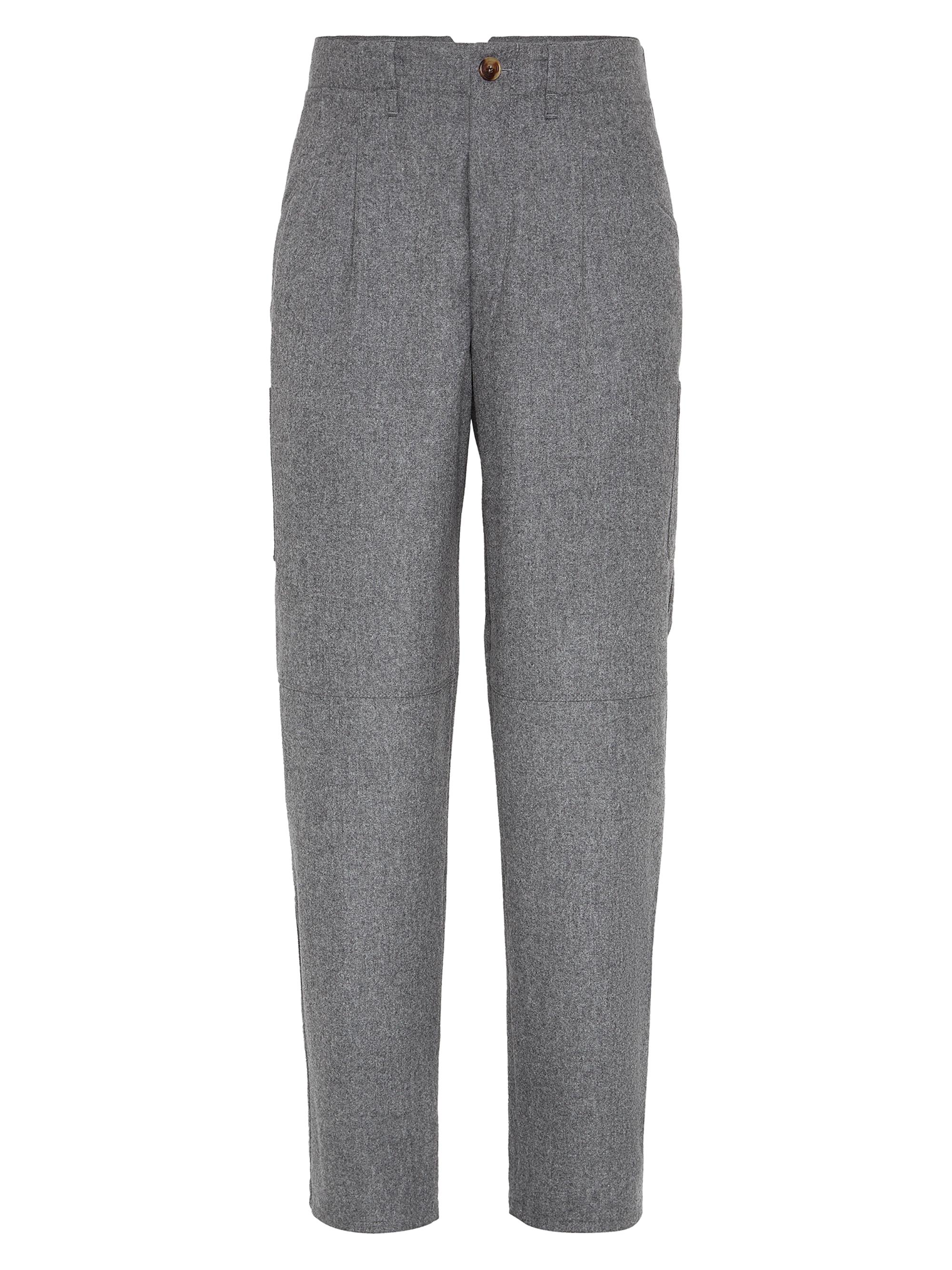 Brunello Cucinelli Délavé Linen Trousers with Pleats | Saks Fifth