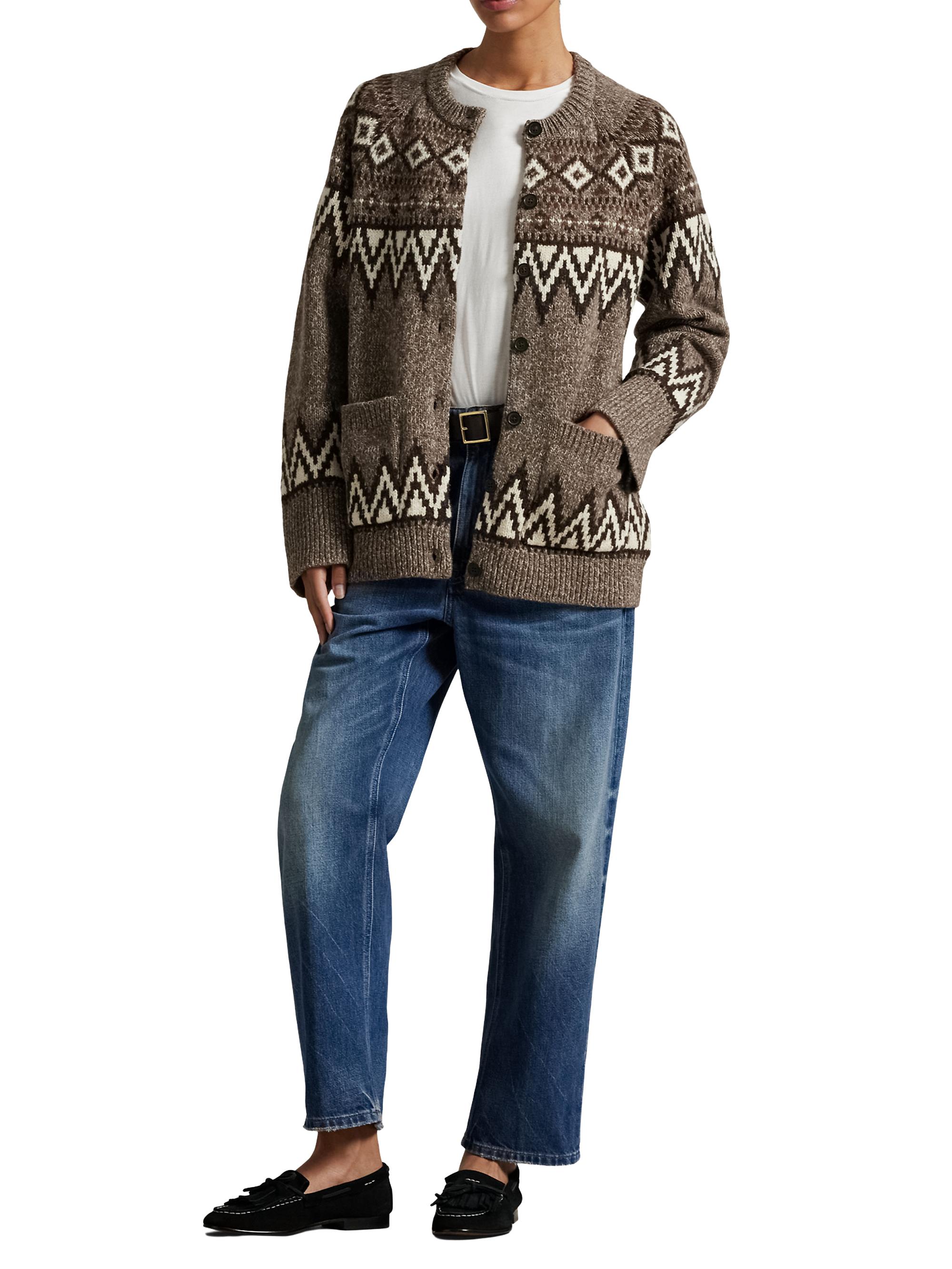 Polo Ralph Lauren Fair Isle-Inspired Wool-Blend Cardigan | Saks