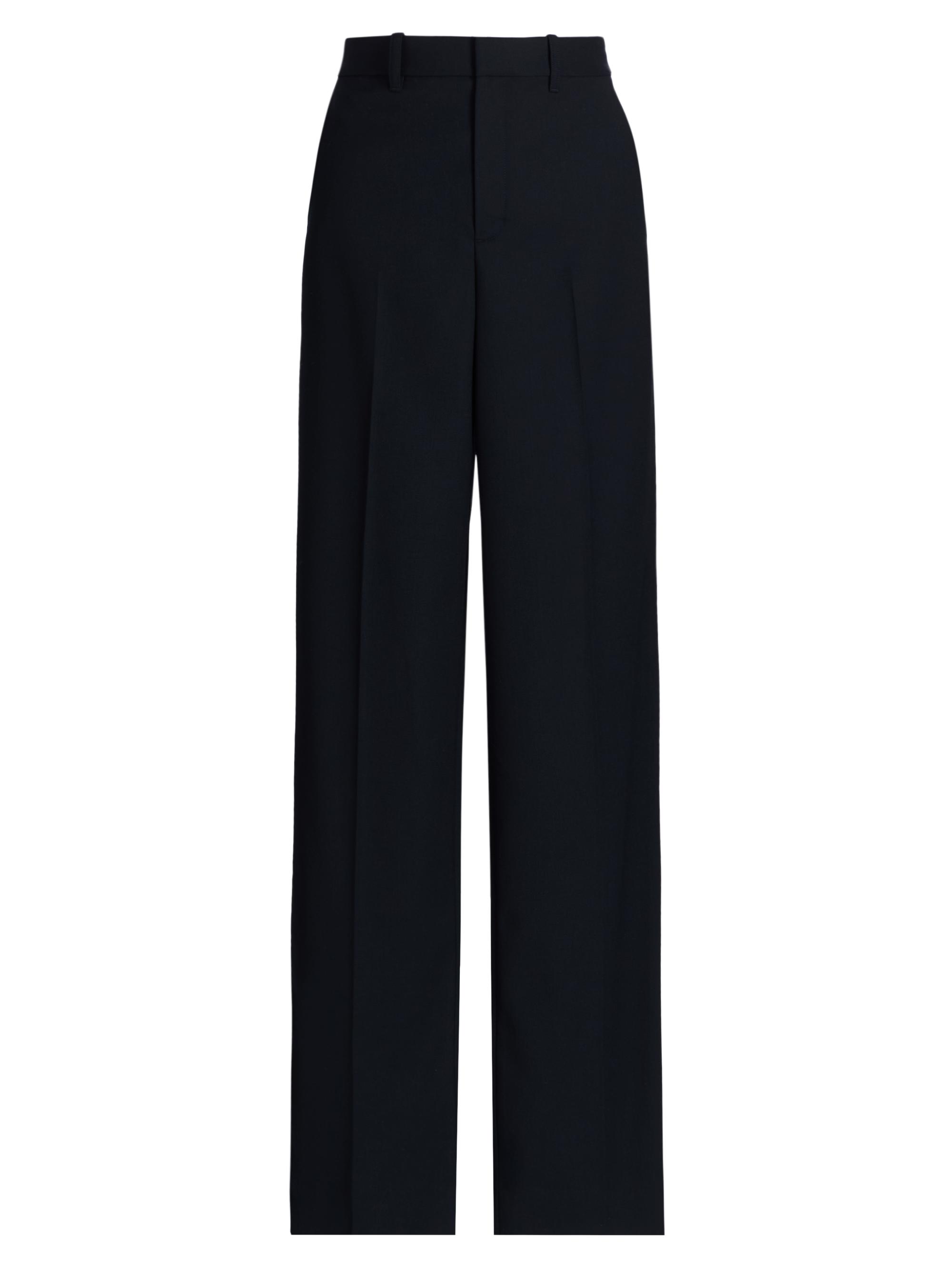 A.L.C. Women's Hirsh Wool Straight-Leg Pants - Evening Blue