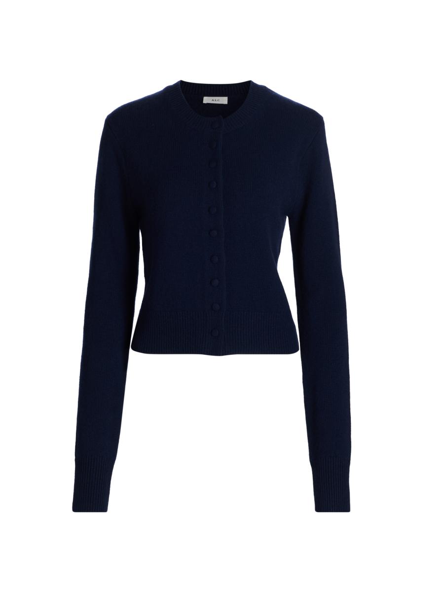 A.l.c Women's Skyler Cashmere Cardigan In Blue