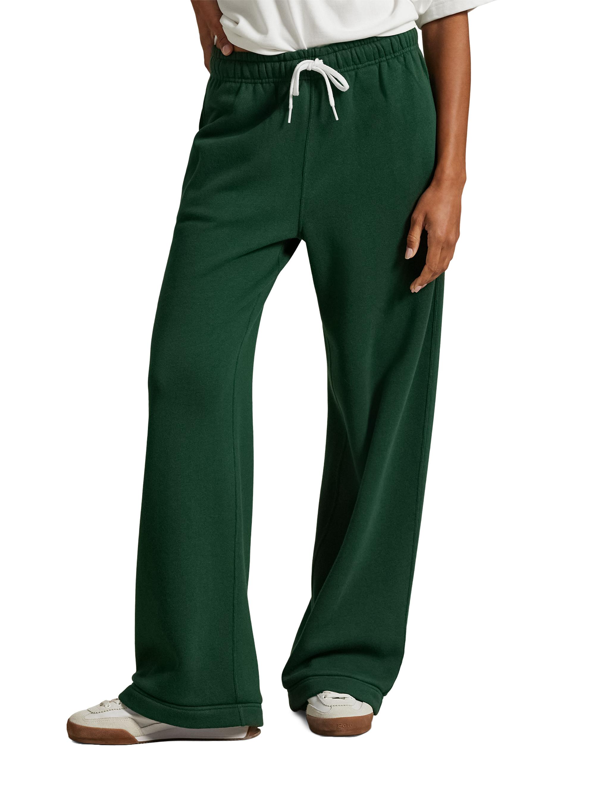 Polo Ralph Lauren Women's Drawstring Fleece Sweatpants - Northwest Pine