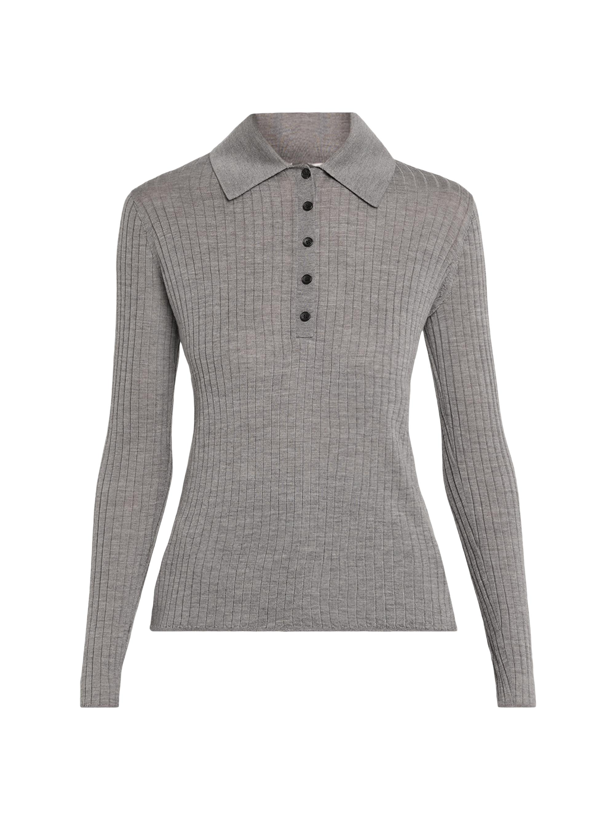 A.L.C. Women's Alex Wool Top - Medium Heather