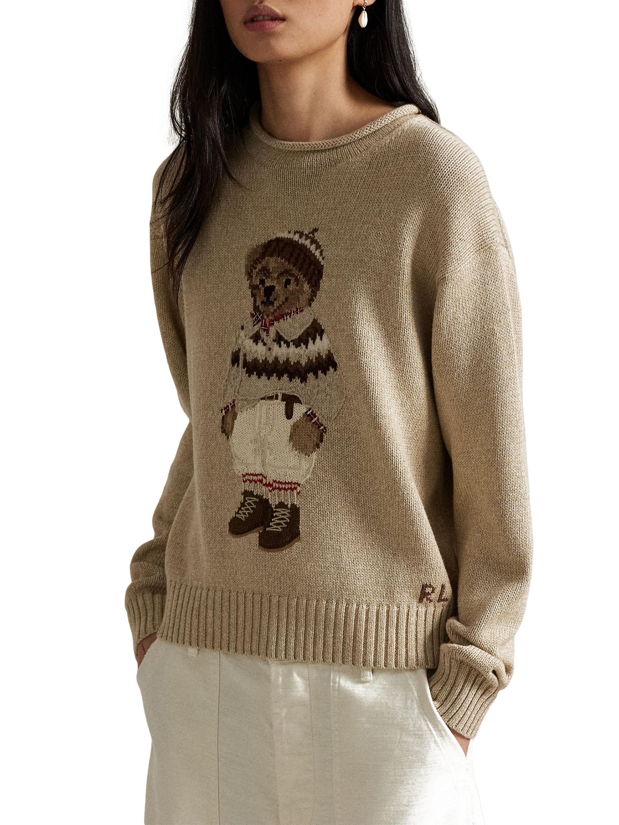 Polo Ralph Lauren Polo Bear Rolled Sweater | Saks Fifth Avenue
