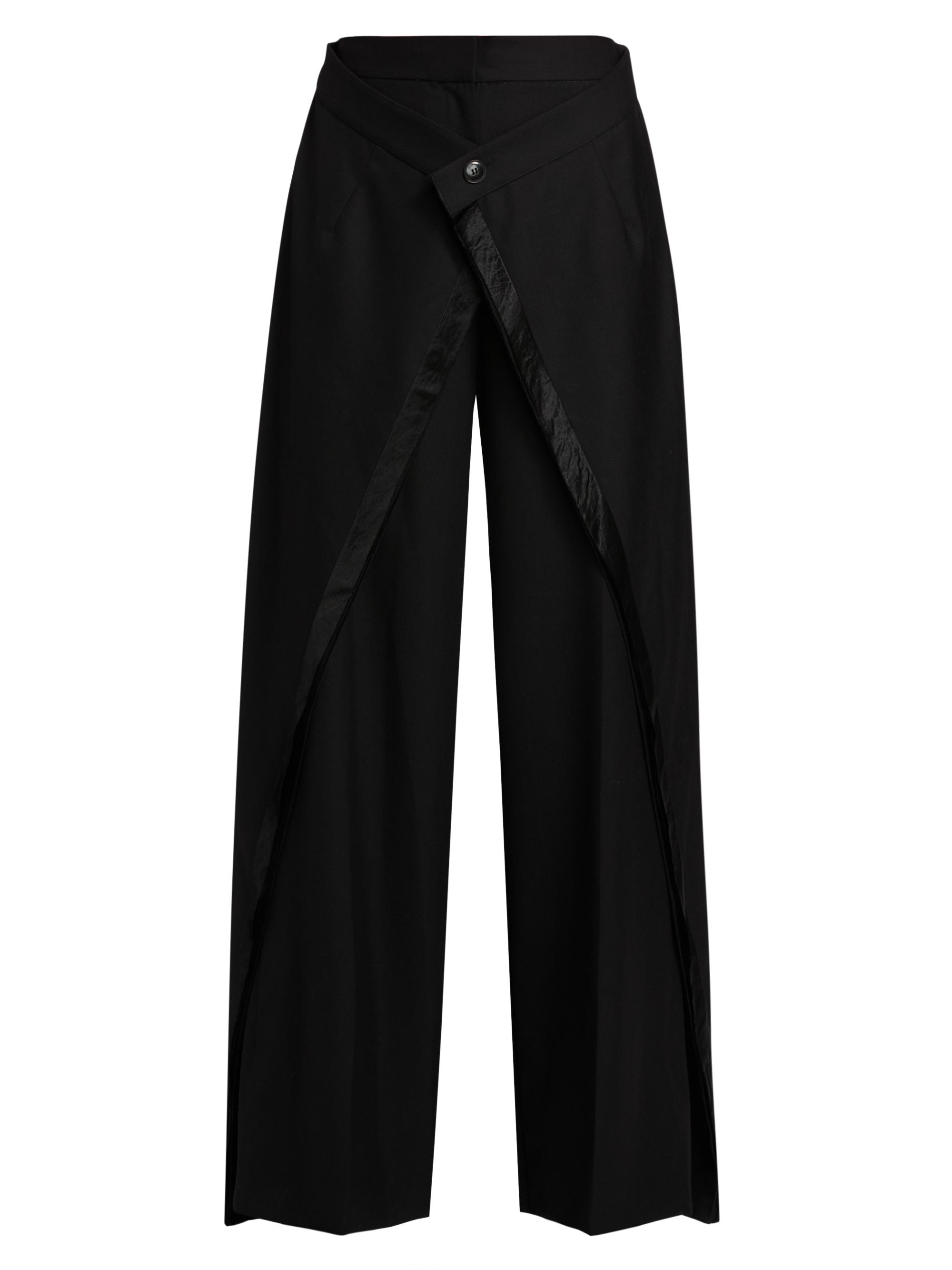 [MM6] コクーンpants MM6 Maison Margiela Cotton Gabardine Foldover Wide-Leg Pants
