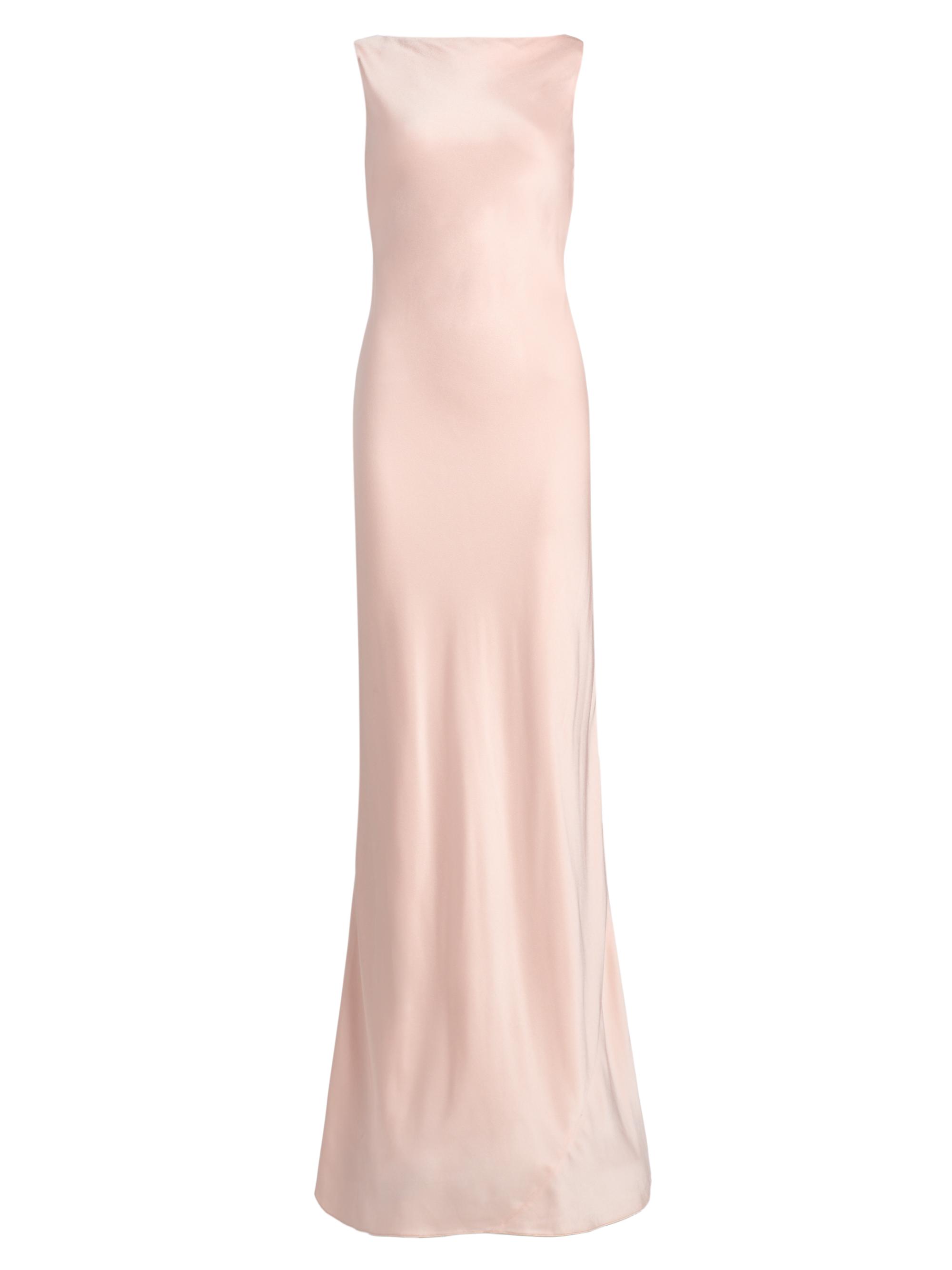Jason Wu Collection Women's Boatneck Satin Gown - Light Pink