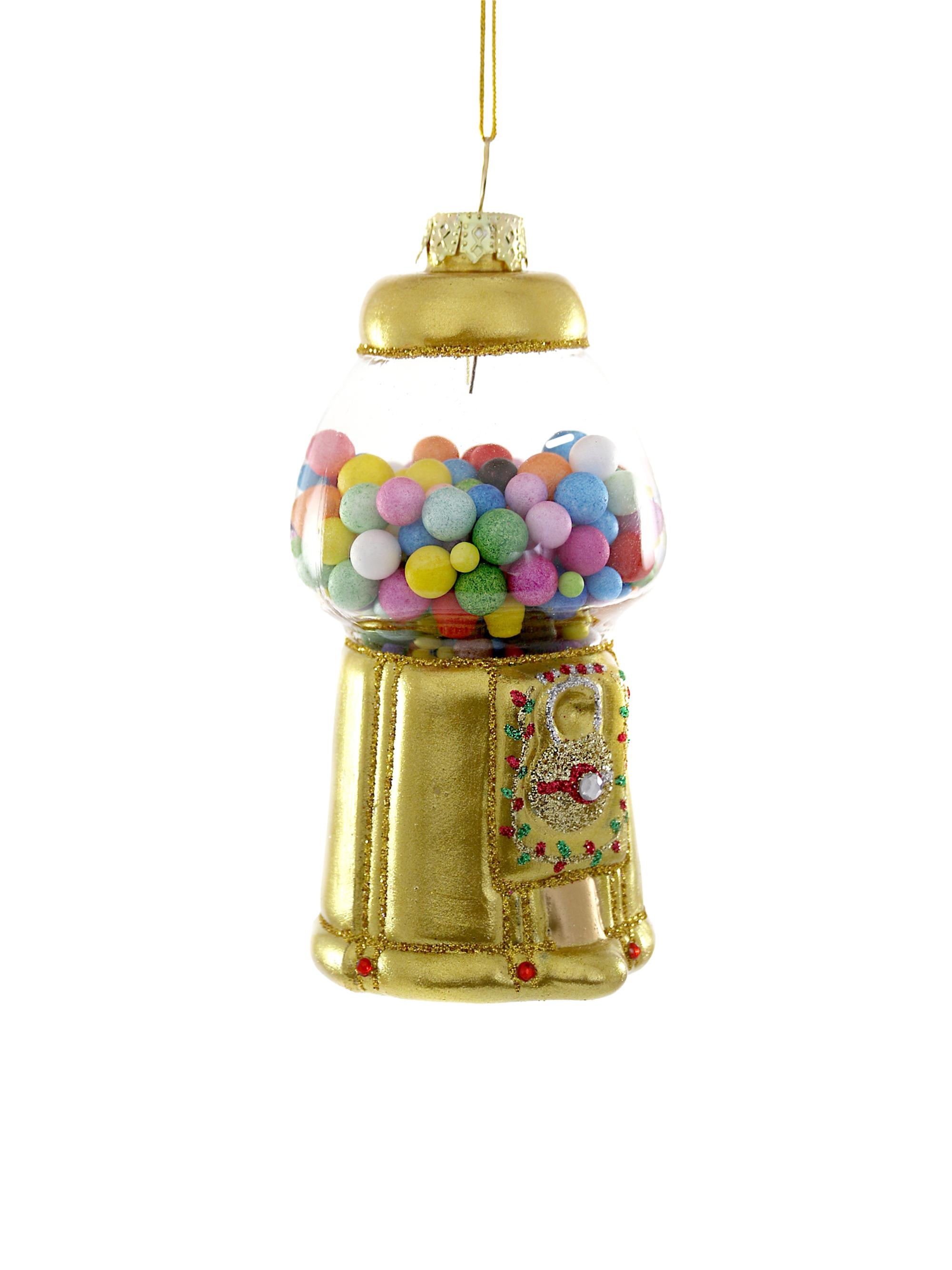 Cody Foster & Co Gilded Gumball Machine Ornament
