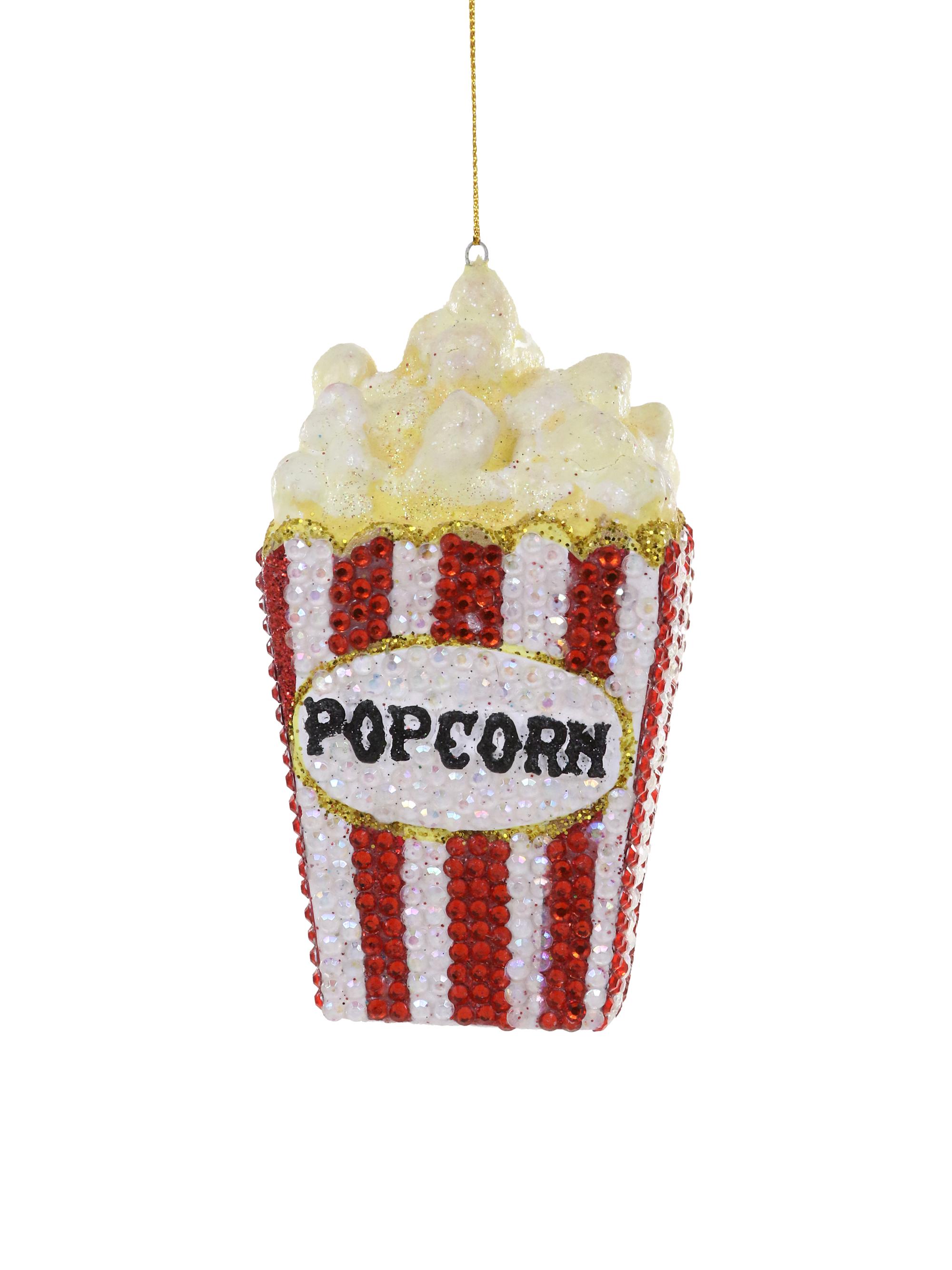 Cody Foster & Co Jeweled Popcorn Resin Ornament