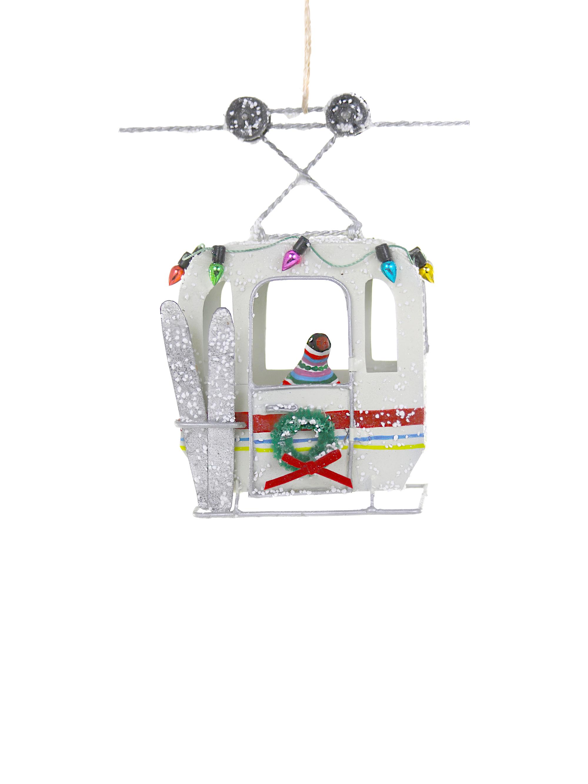 Cody Foster & Co Ski Gondola Paper Ornament