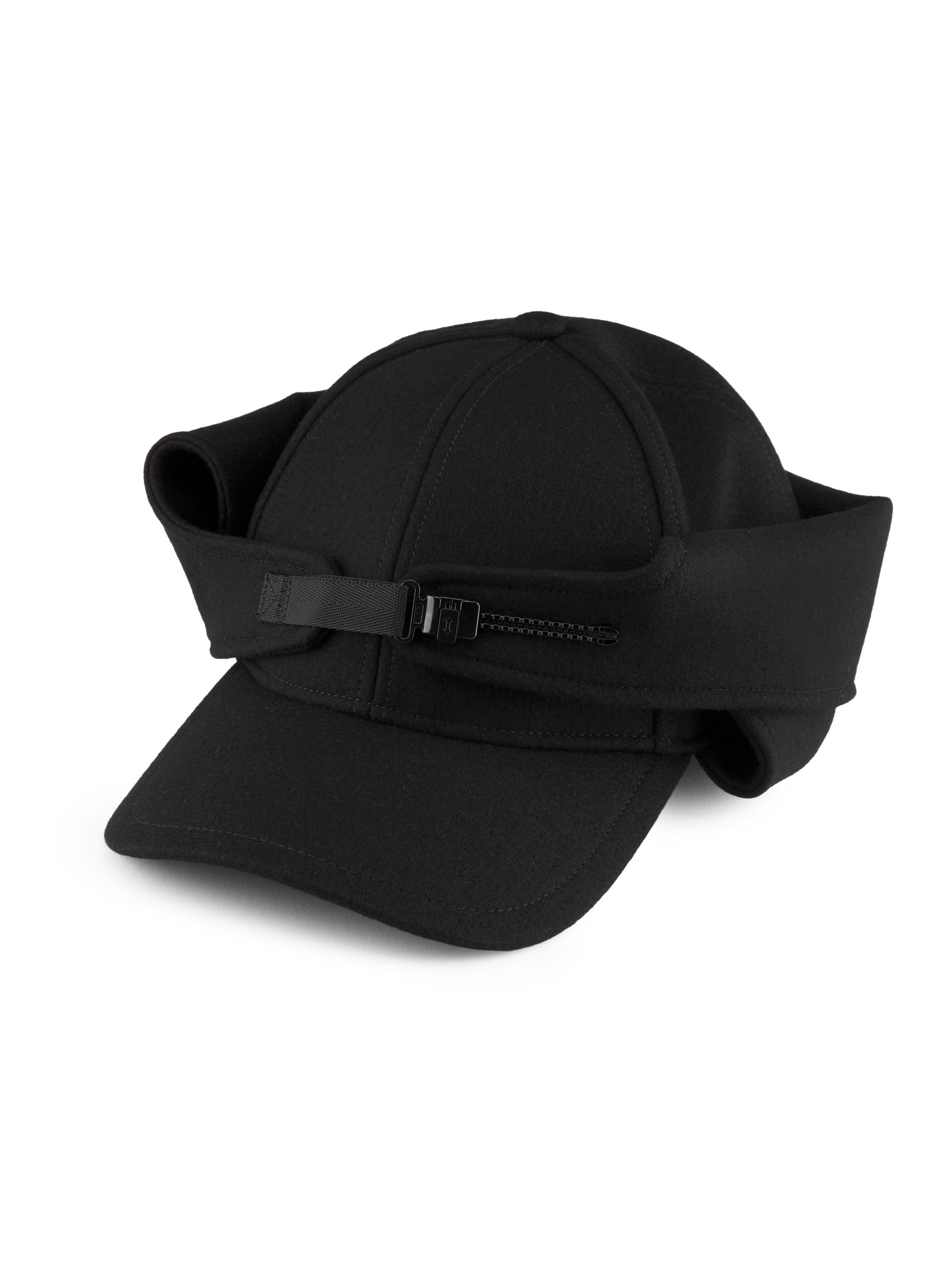 sacai サカイ　Moulding wool cap Sacai Belt Wool Cap | Saks Fifth Avenue
