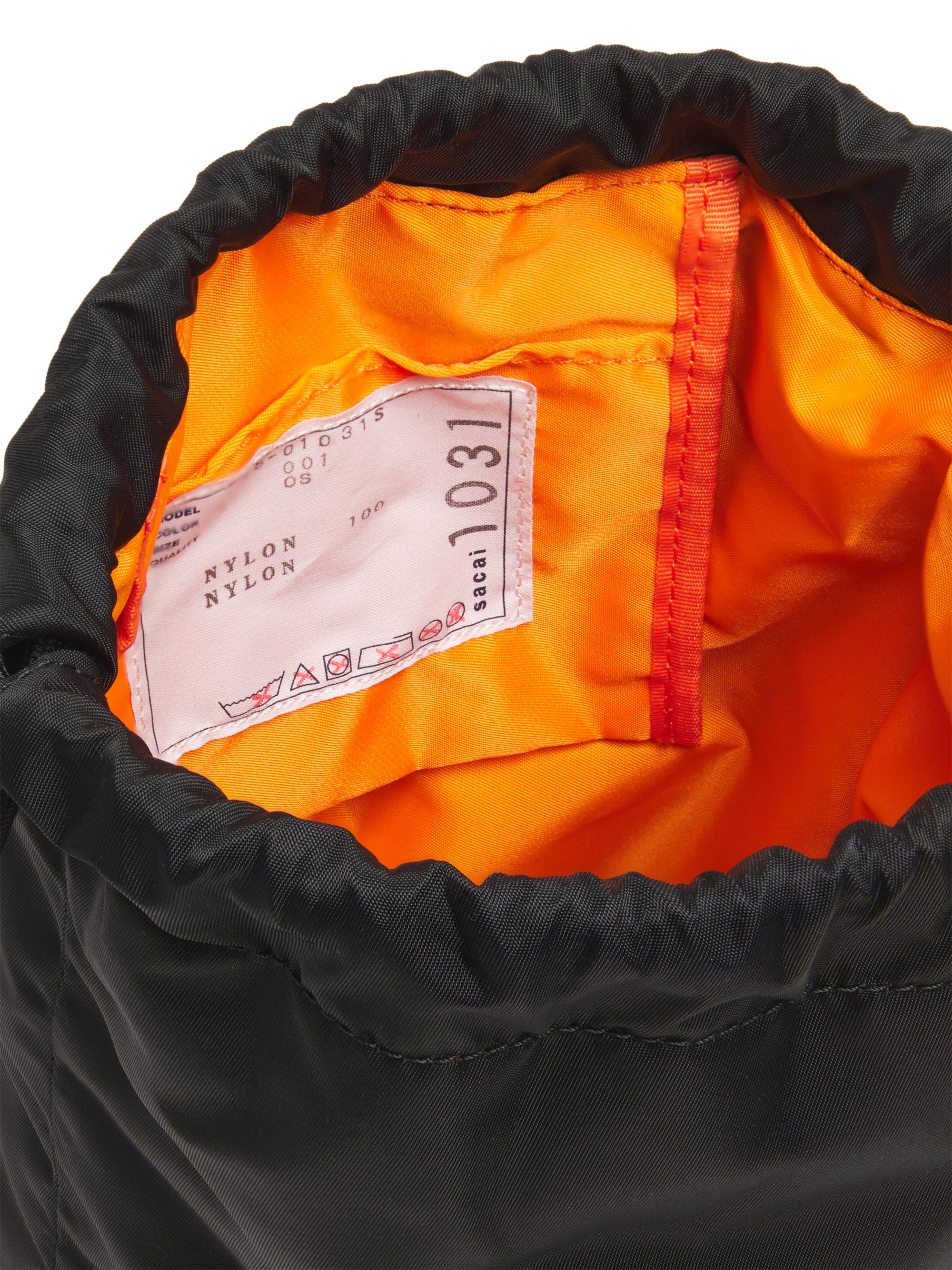 Sacai Nylon Twill Drawstring Bag | Saks Fifth Avenue