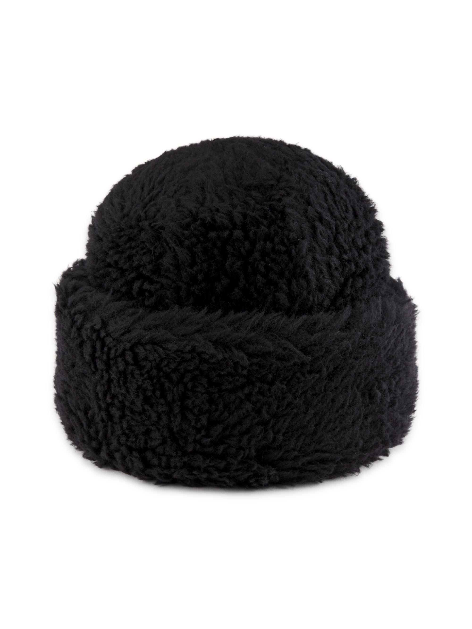 Sacai Men's Puffy Wool Beanie - Black