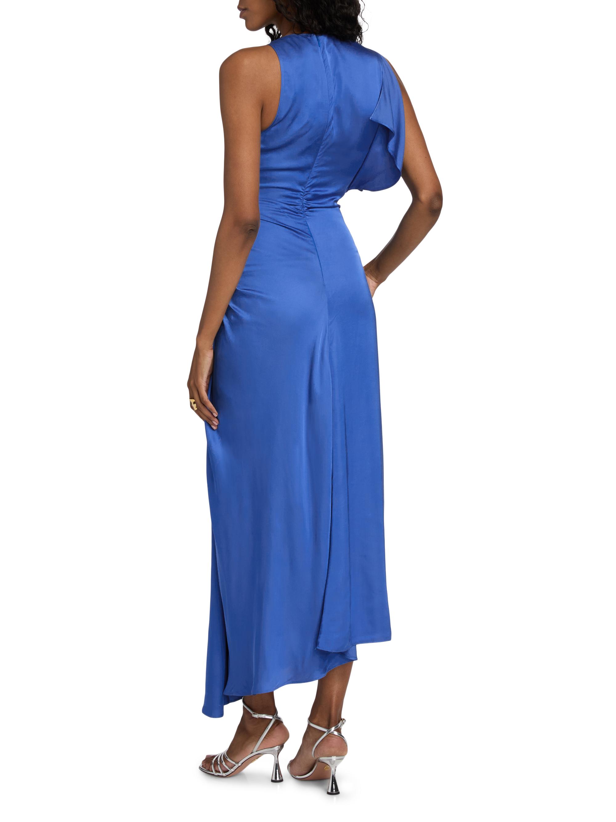 A.L.C. Pia Satin Midi-Dress | Saks Fifth Avenue