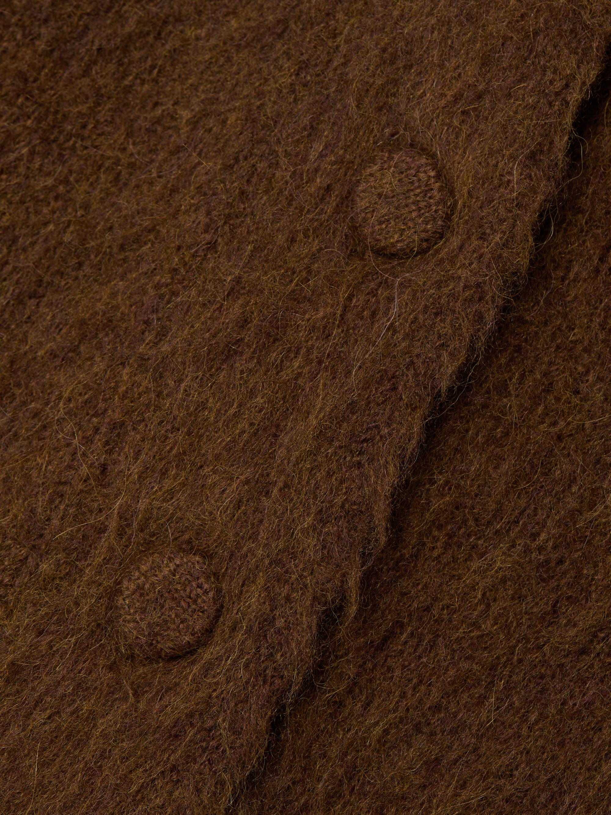 A.L.C. Lainie Brushed Alpaca-Blend Cardigan | Saks Fifth Avenue