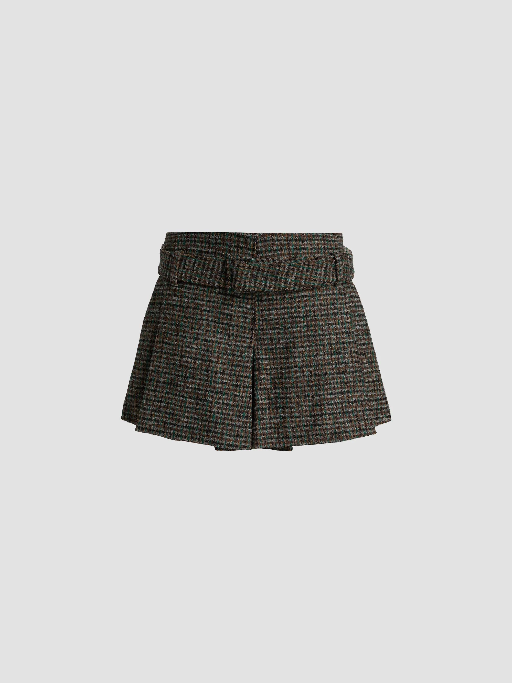 Cinq à Sept Laney Faux Leather Pleated Miniskirt | Saks Fifth Avenue