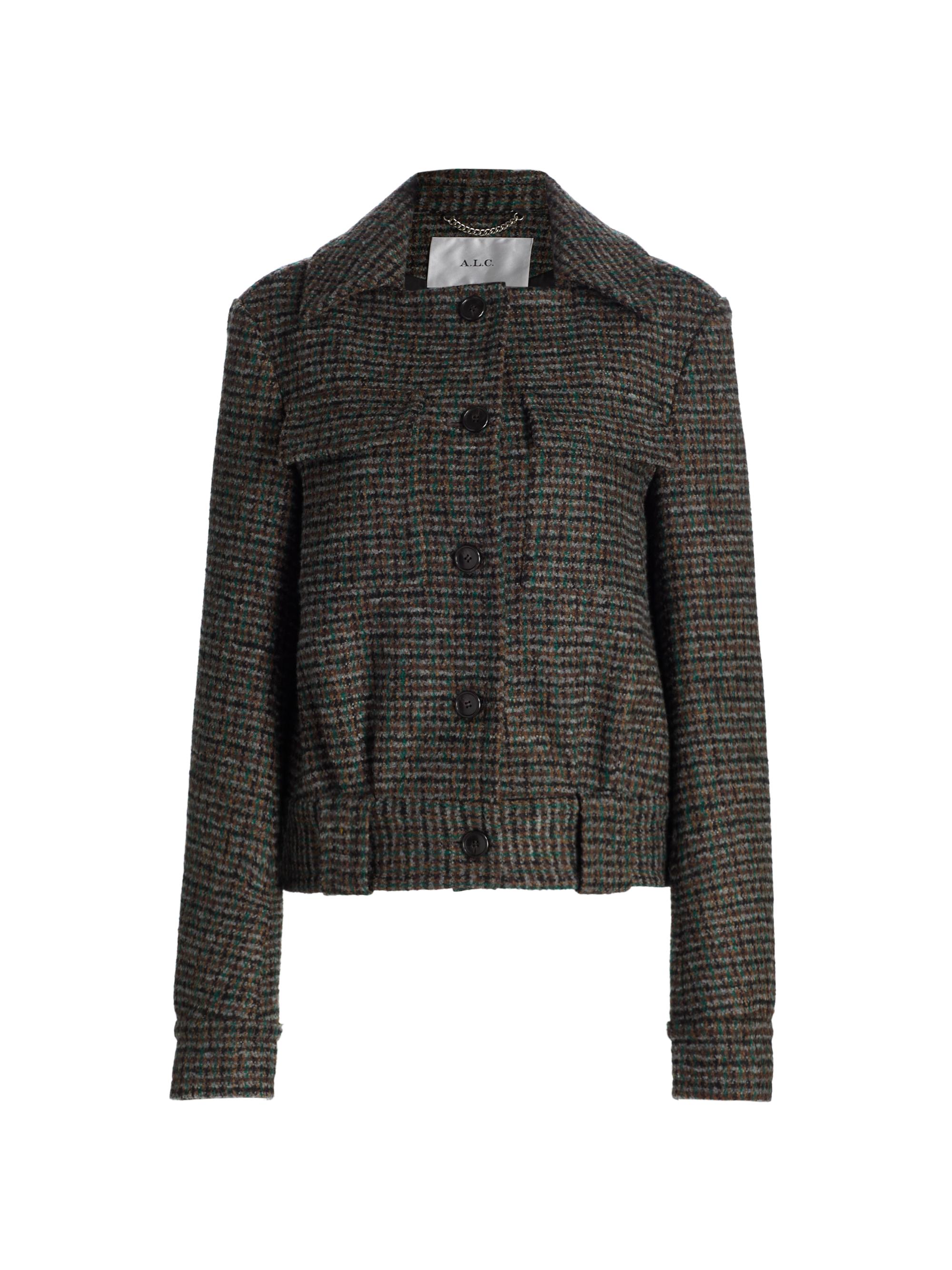 L'AGENCE Kasey Tweed Jacket | Saks Fifth Avenue